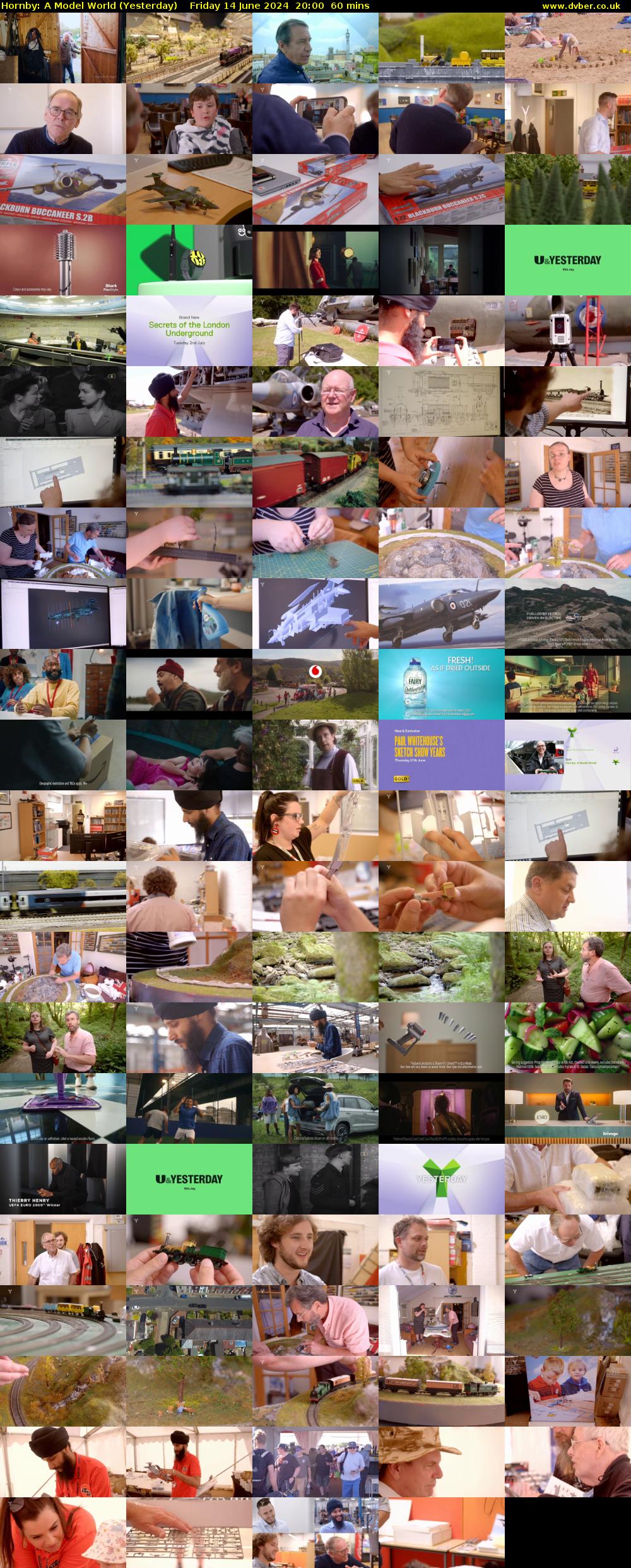 Hornby: A Model World (Yesterday) Friday 14 June 2024 20:00 - 21:00