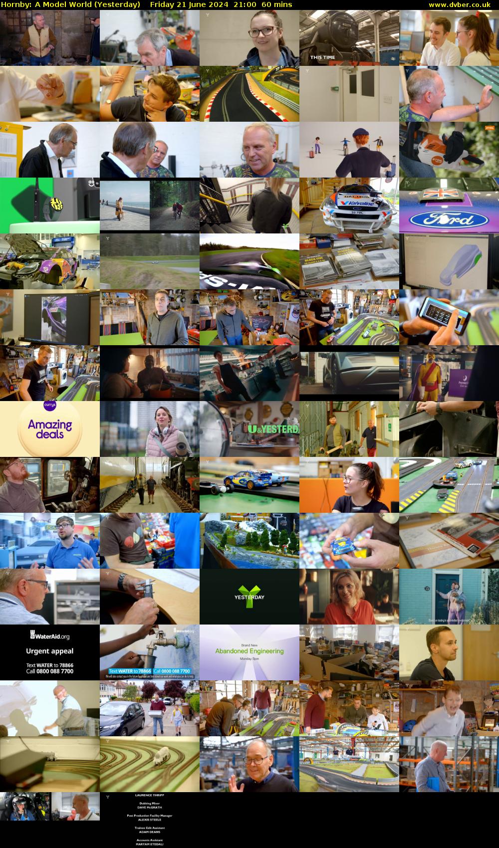 Hornby: A Model World (Yesterday) Friday 21 June 2024 21:00 - 22:00