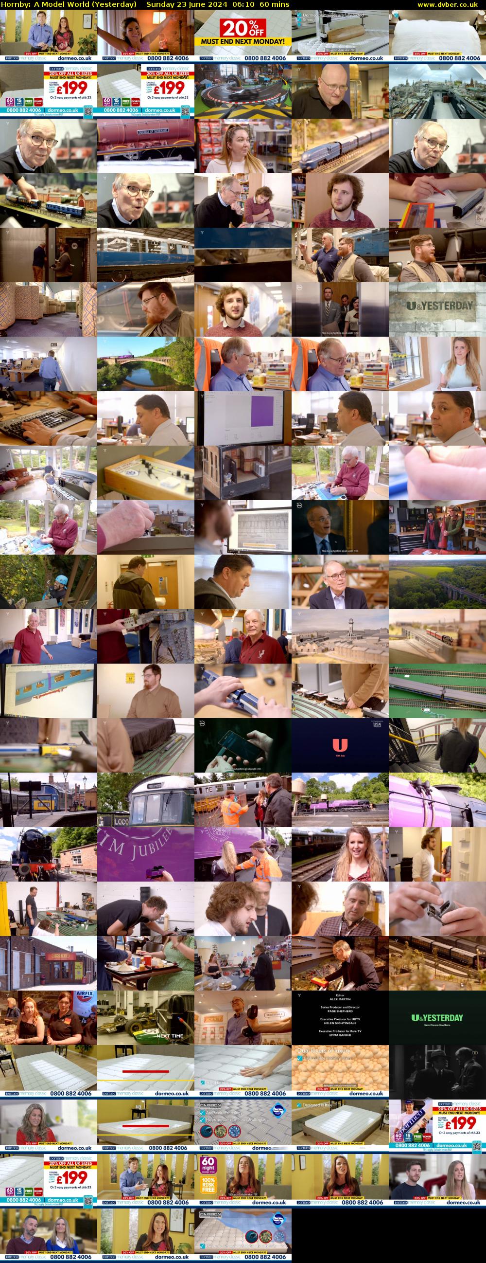 Hornby: A Model World (Yesterday) Sunday 23 June 2024 06:10 - 07:10
