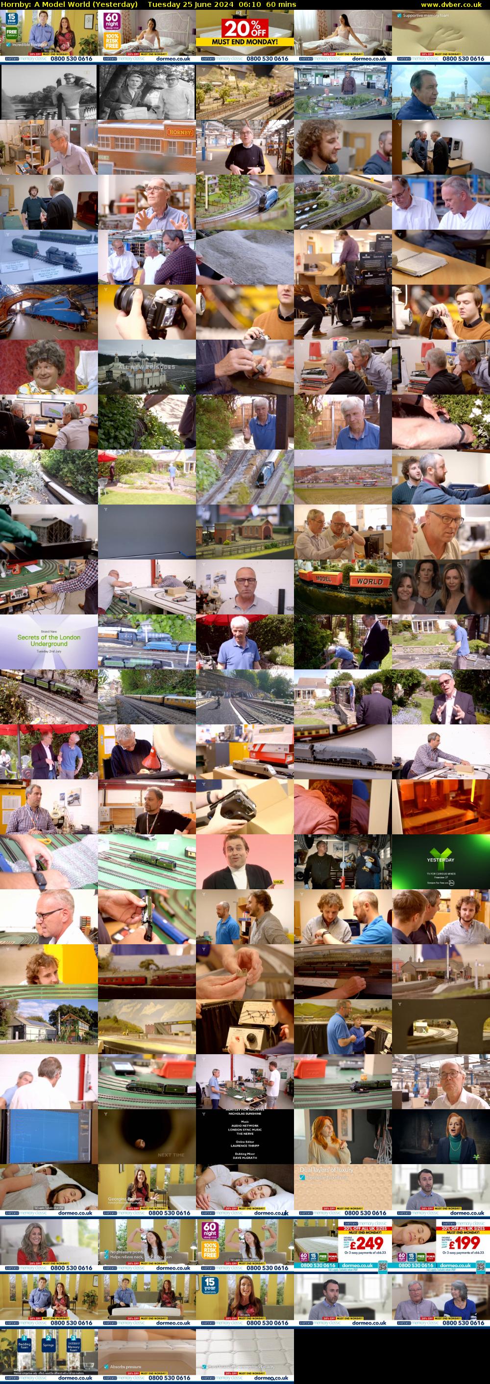 Hornby: A Model World (Yesterday) Tuesday 25 June 2024 06:10 - 07:10