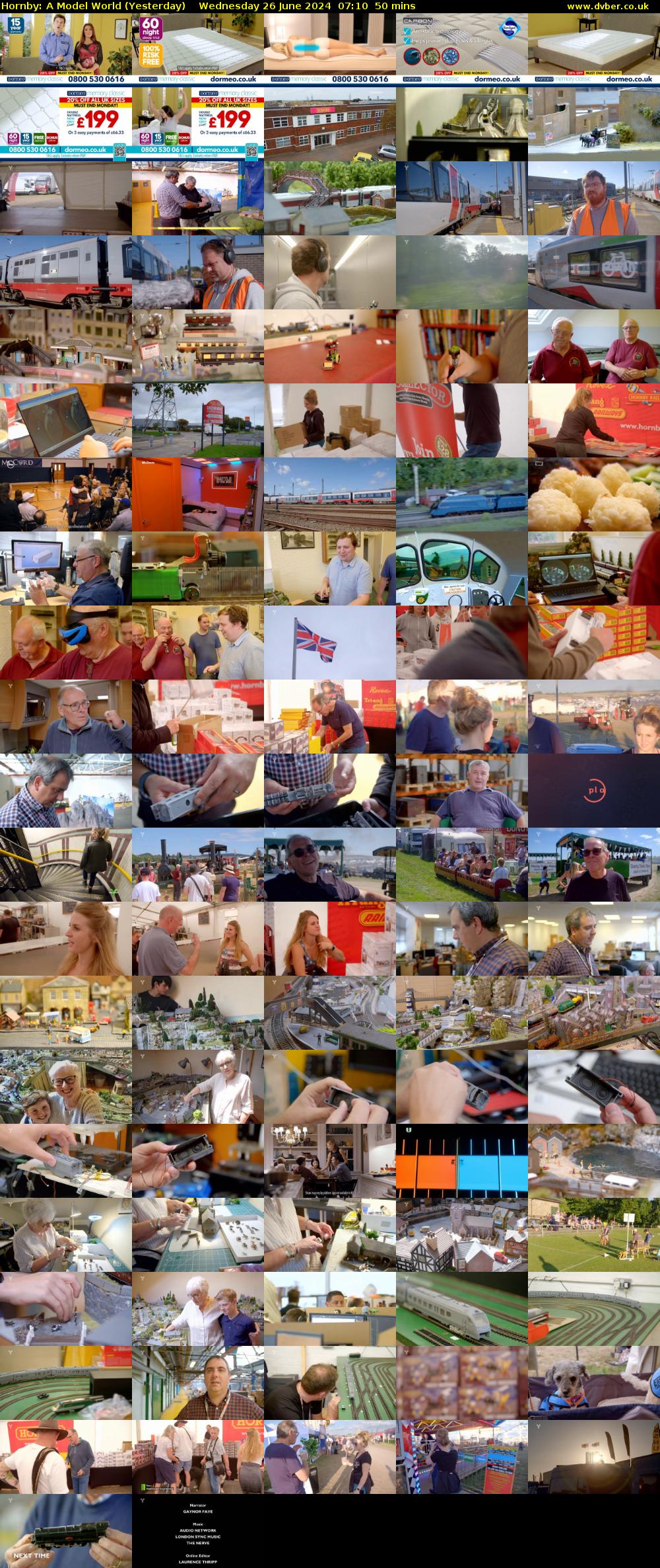 Hornby: A Model World (Yesterday) Wednesday 26 June 2024 07:10 - 08:00