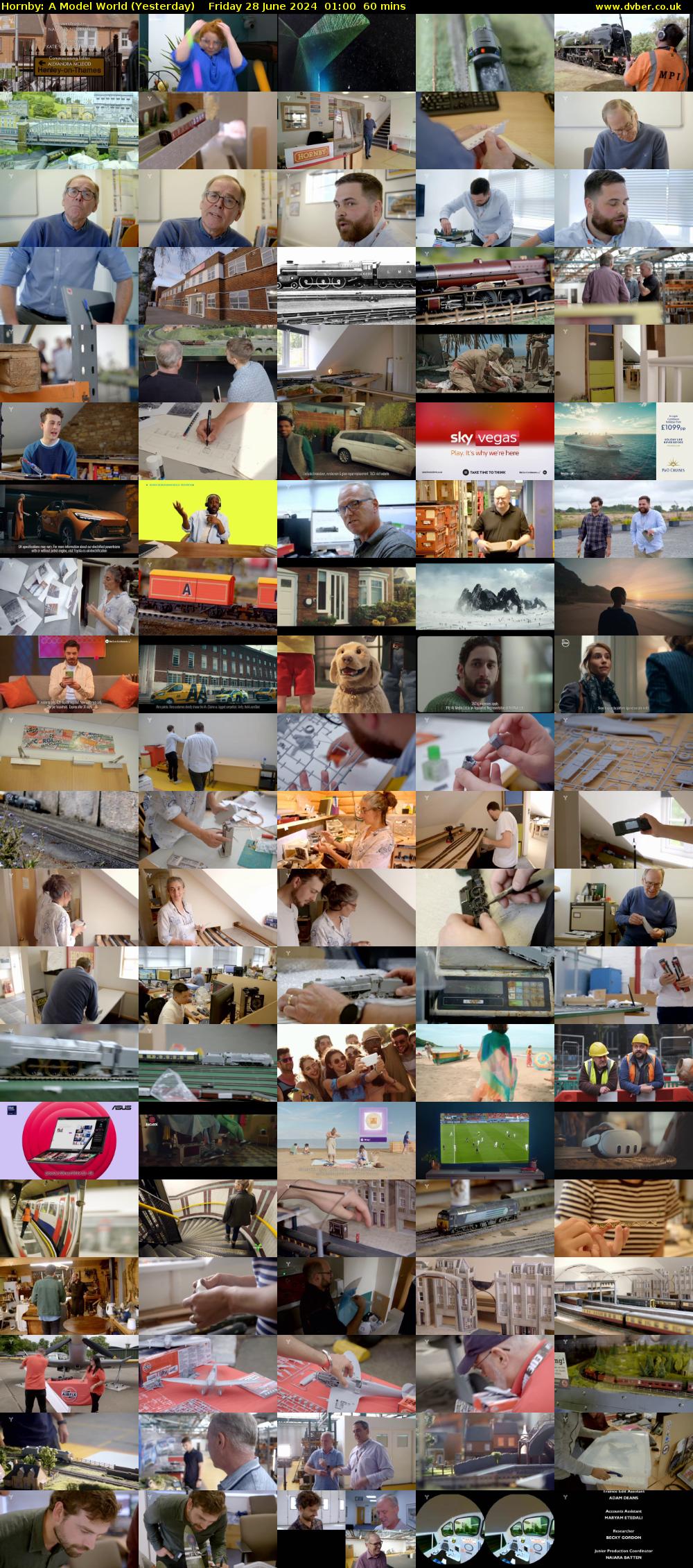 Hornby: A Model World (Yesterday) Friday 28 June 2024 01:00 - 02:00