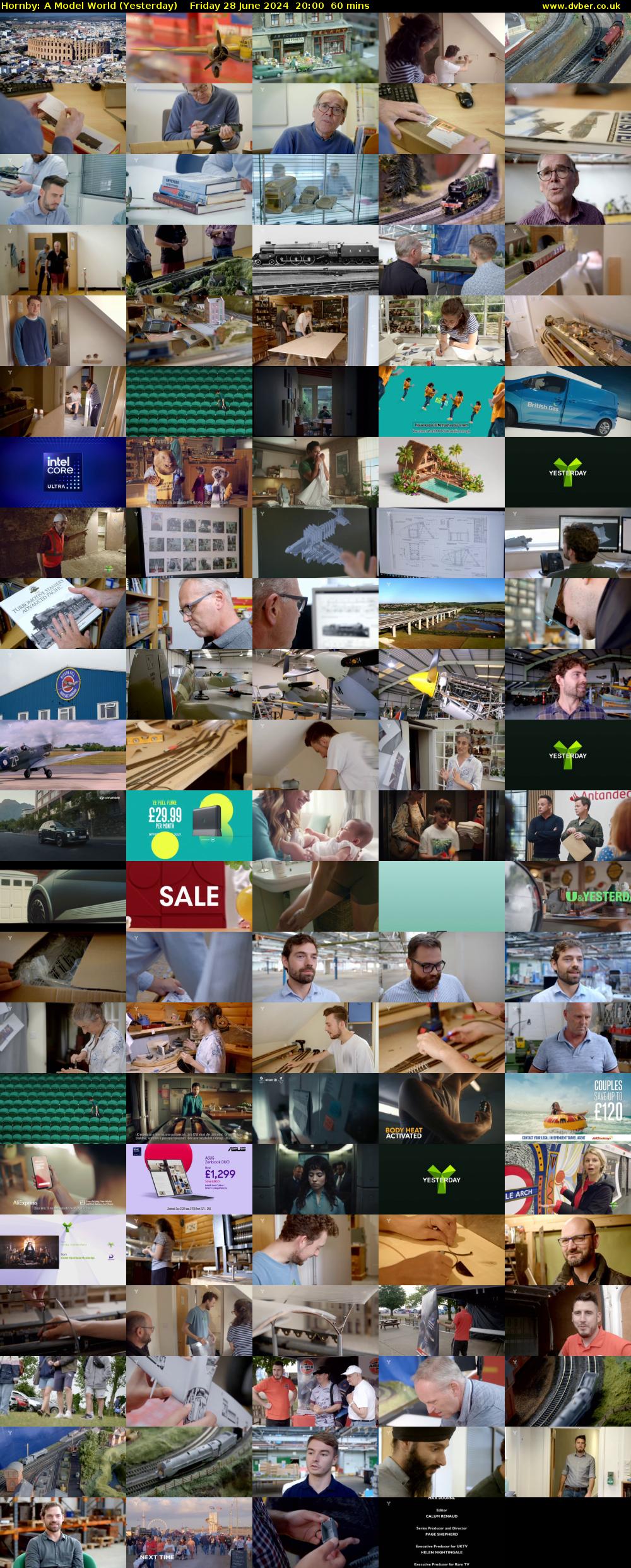 Hornby: A Model World (Yesterday) Friday 28 June 2024 20:00 - 21:00