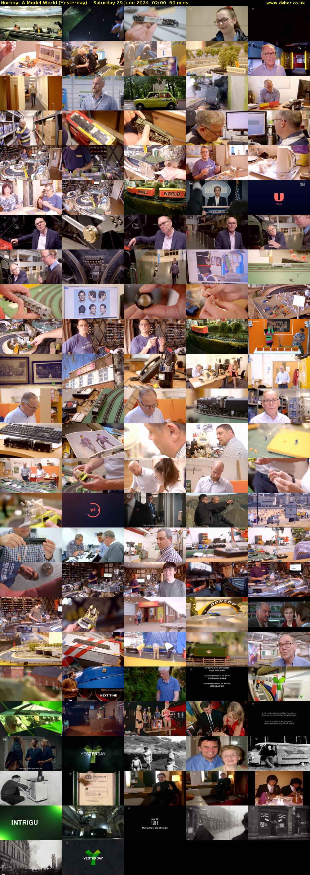 Hornby: A Model World (Yesterday) Saturday 29 June 2024 02:00 - 03:00
