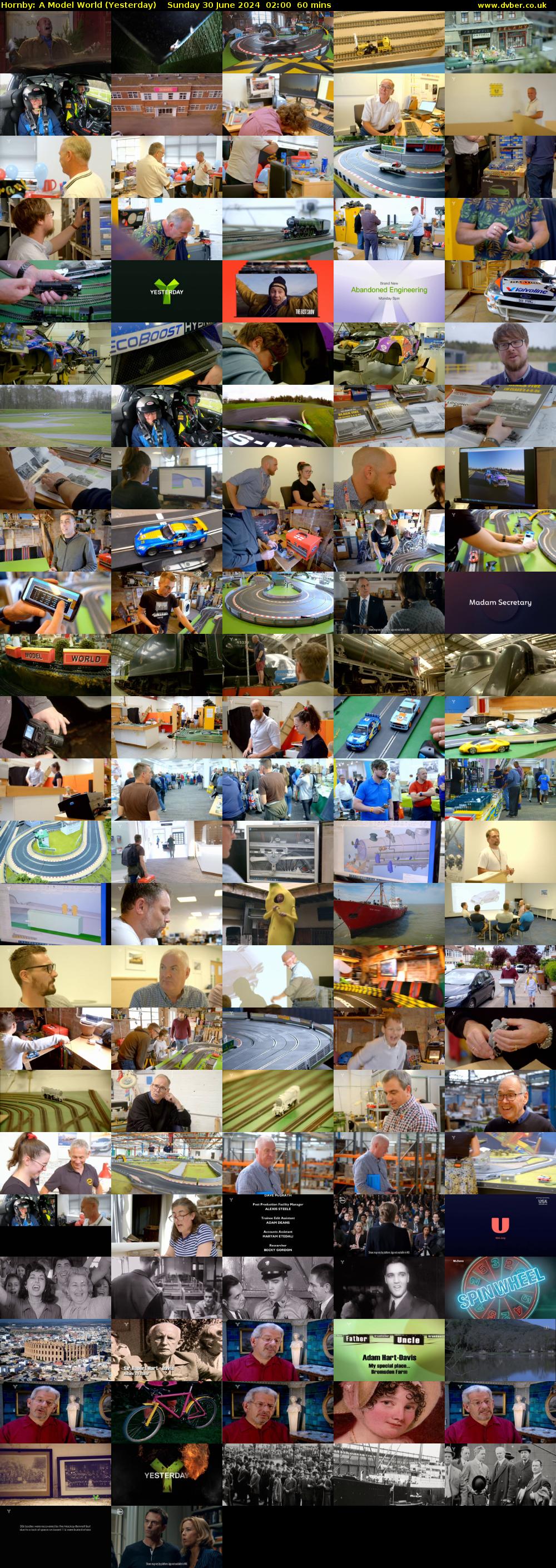 Hornby: A Model World (Yesterday) Sunday 30 June 2024 02:00 - 03:00