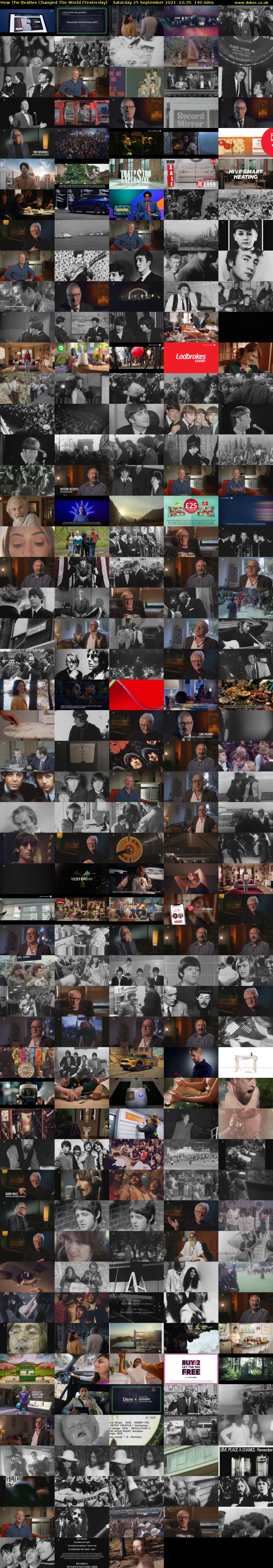 How The Beatles Changed The World (Yesterday) Saturday 25 September 2021 22:35 - 00:55