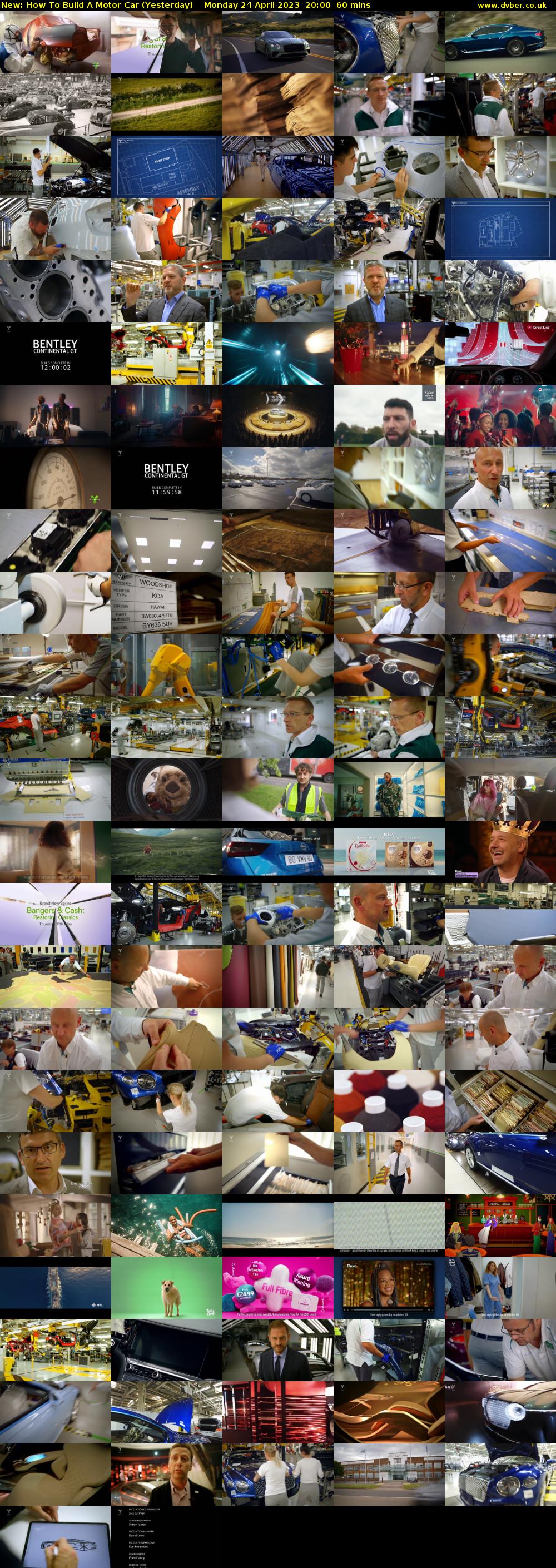 How To Build A Motor Car (Yesterday) Monday 24 April 2023 20:00 - 21:00