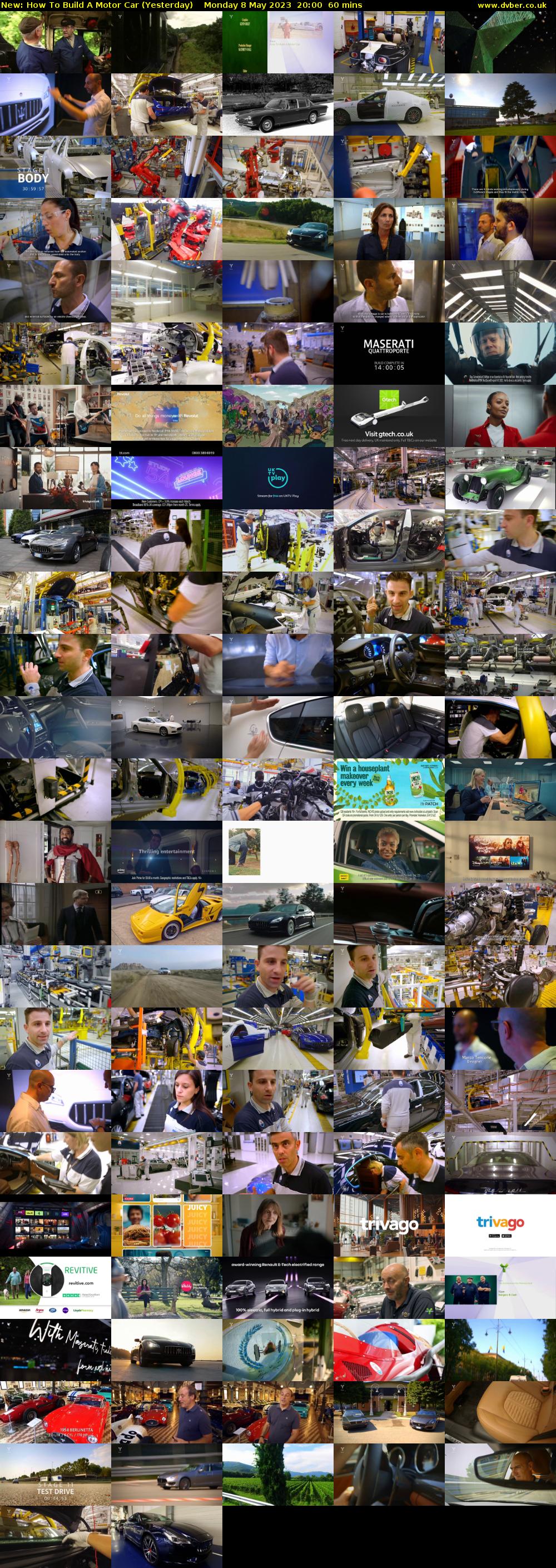How To Build A Motor Car (Yesterday) Monday 8 May 2023 20:00 - 21:00