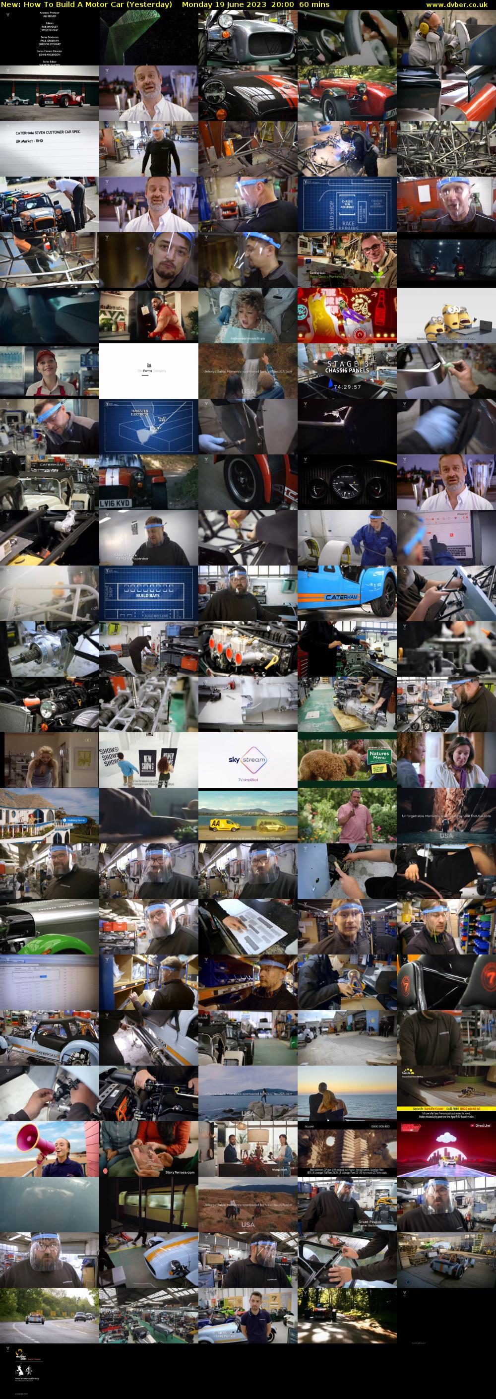 How To Build A Motor Car (Yesterday) Monday 19 June 2023 20:00 - 21:00