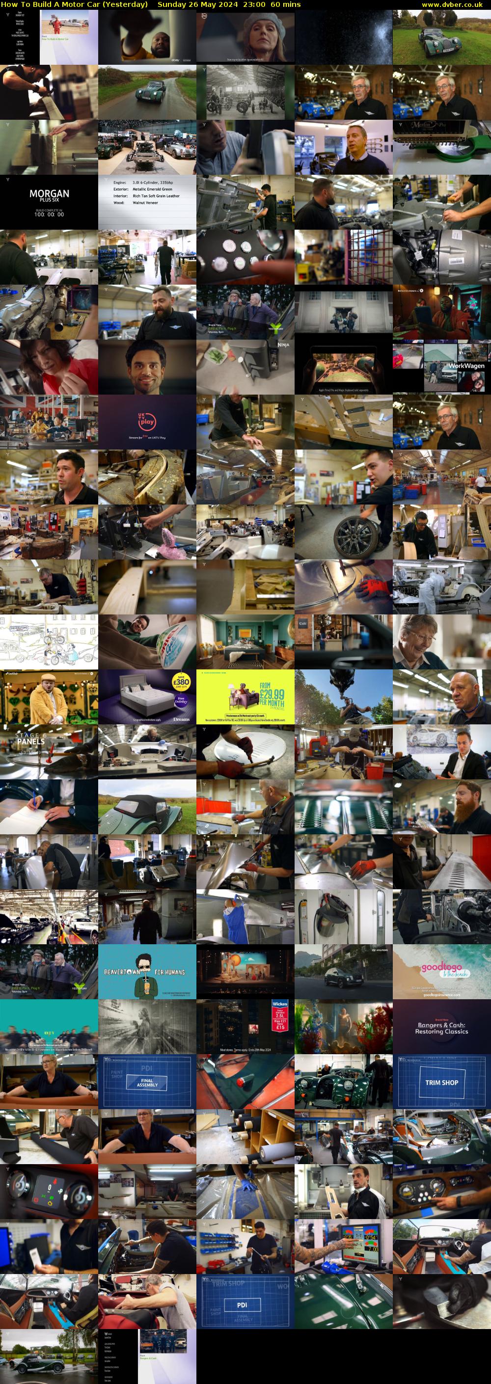 How To Build A Motor Car (Yesterday) Sunday 26 May 2024 23:00 - 00:00