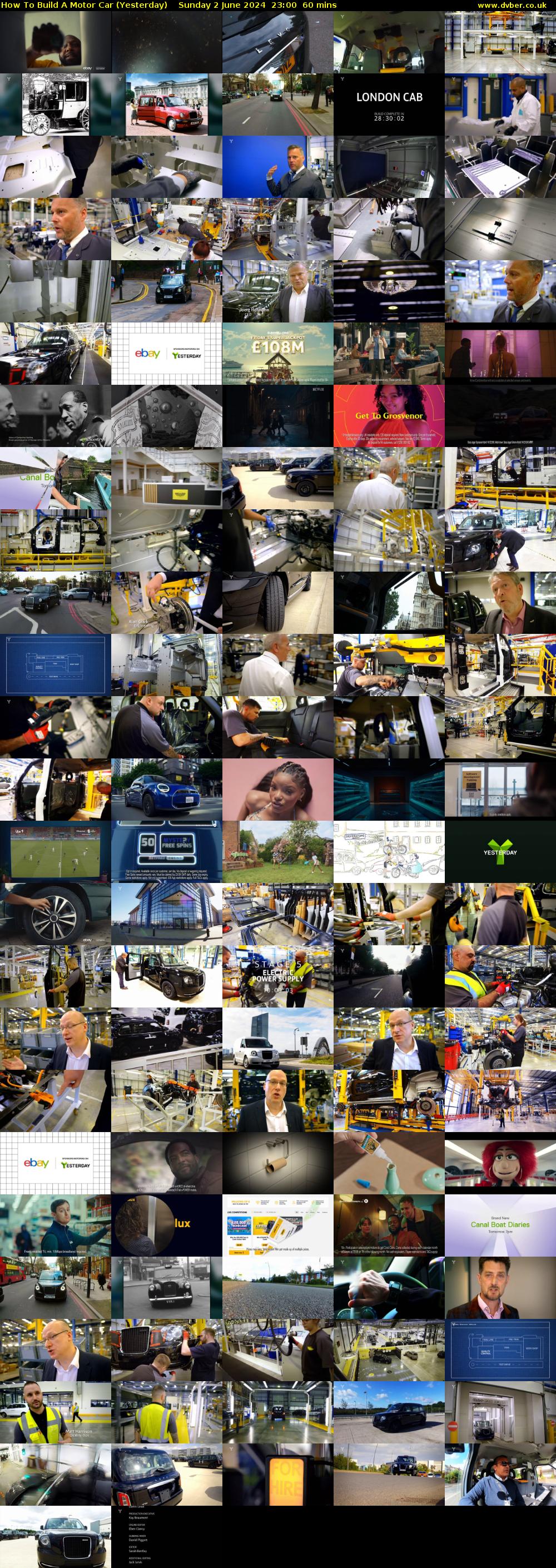 How To Build A Motor Car (Yesterday) Sunday 2 June 2024 23:00 - 00:00