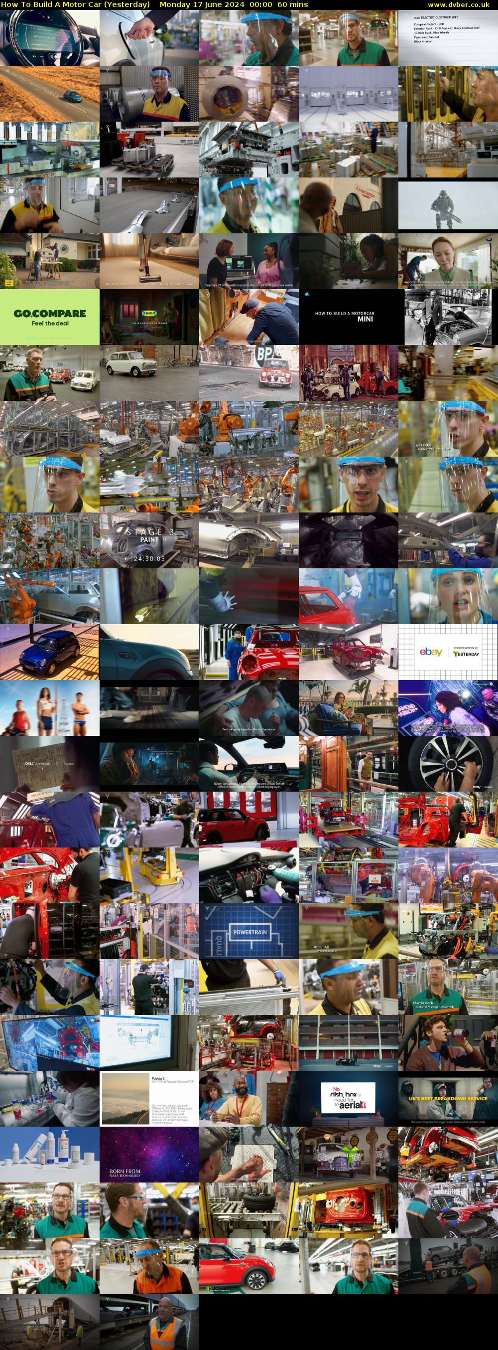 How To Build A Motor Car (Yesterday) Monday 17 June 2024 00:00 - 01:00