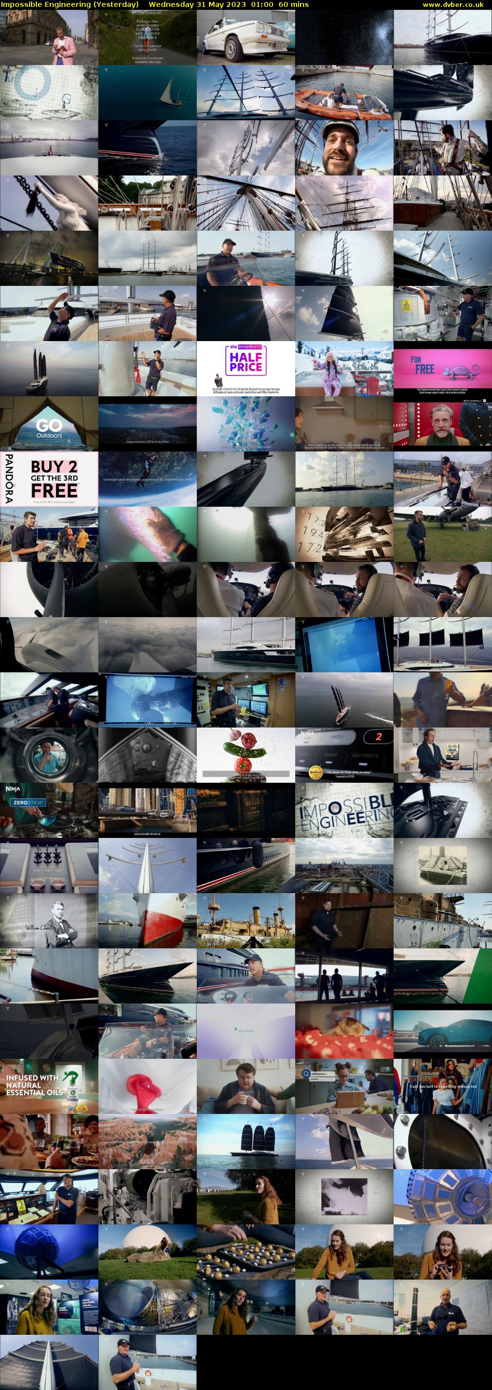 Impossible Engineering (Yesterday) Wednesday 31 May 2023 01:00 - 02:00