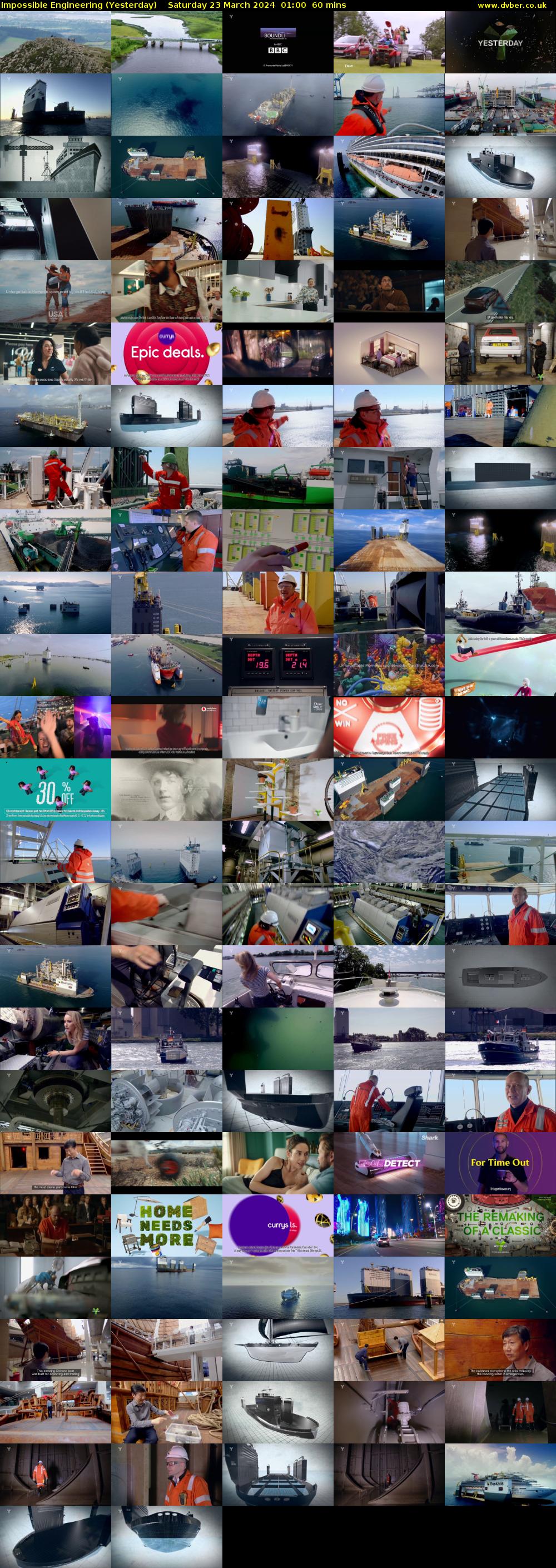 Impossible Engineering (Yesterday) Saturday 23 March 2024 01:00 - 02:00