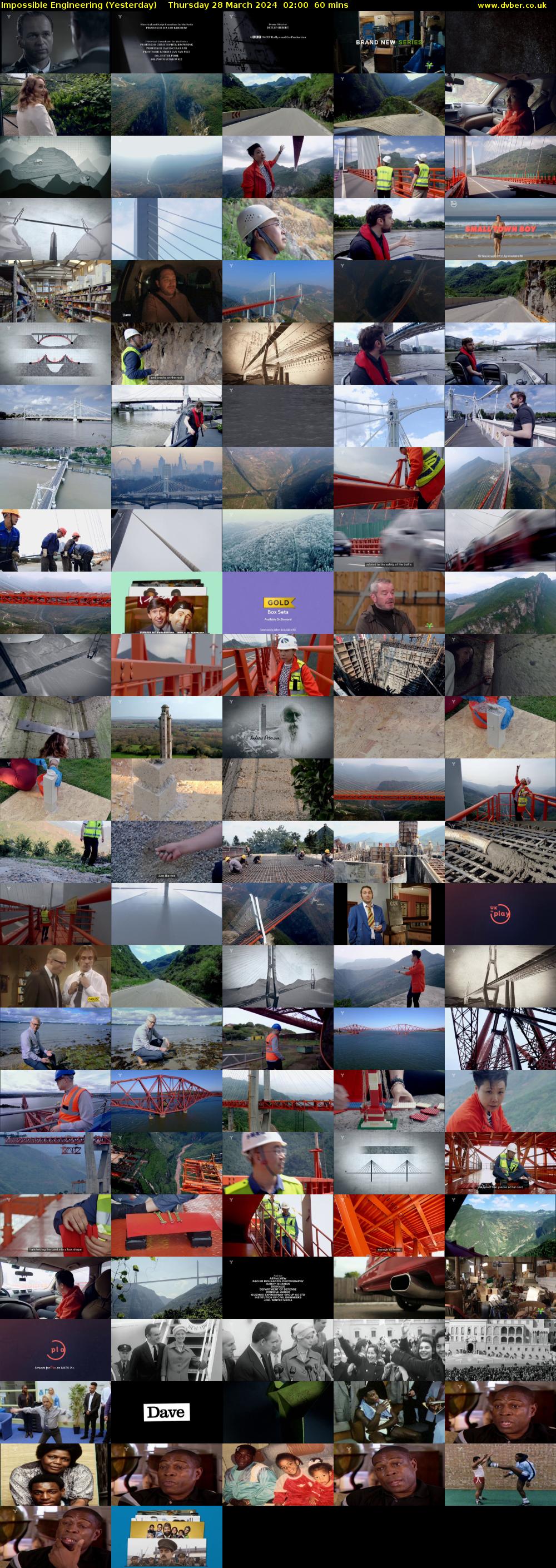 Impossible Engineering (Yesterday) Thursday 28 March 2024 02:00 - 03:00