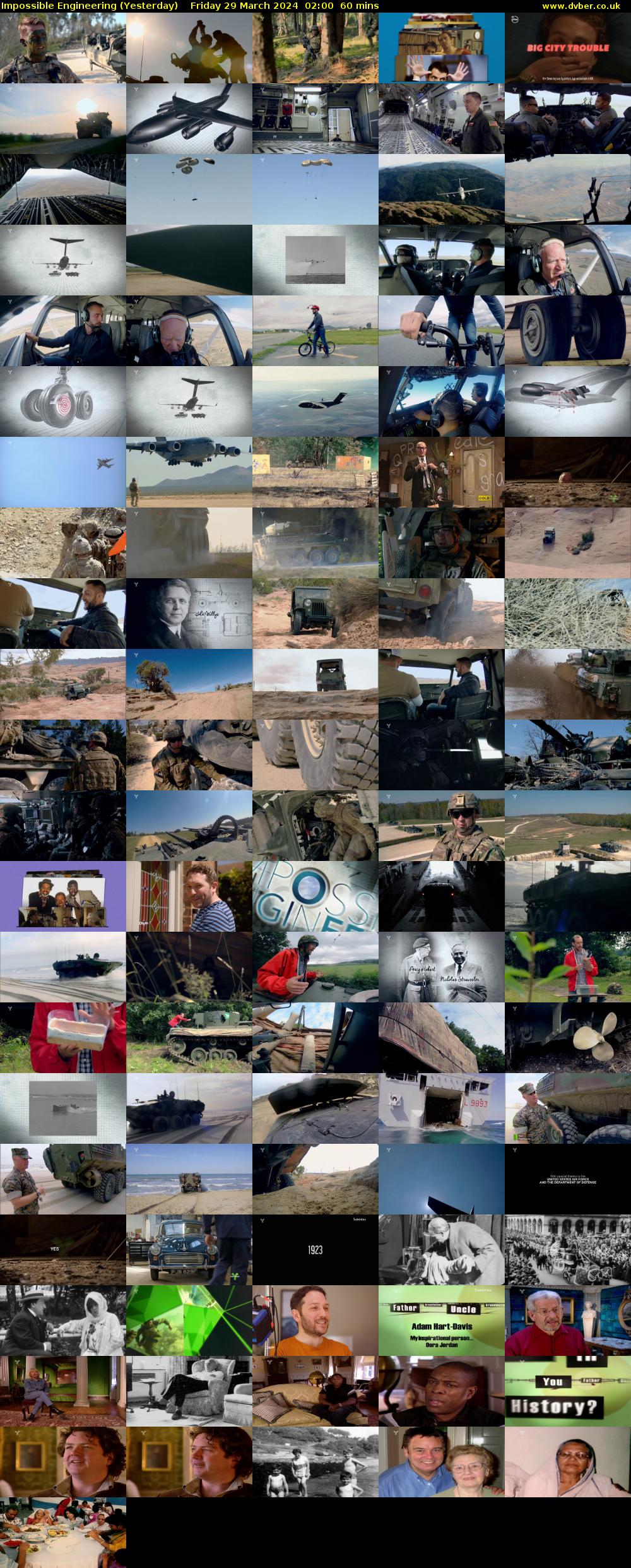 Impossible Engineering (Yesterday) Friday 29 March 2024 02:00 - 03:00