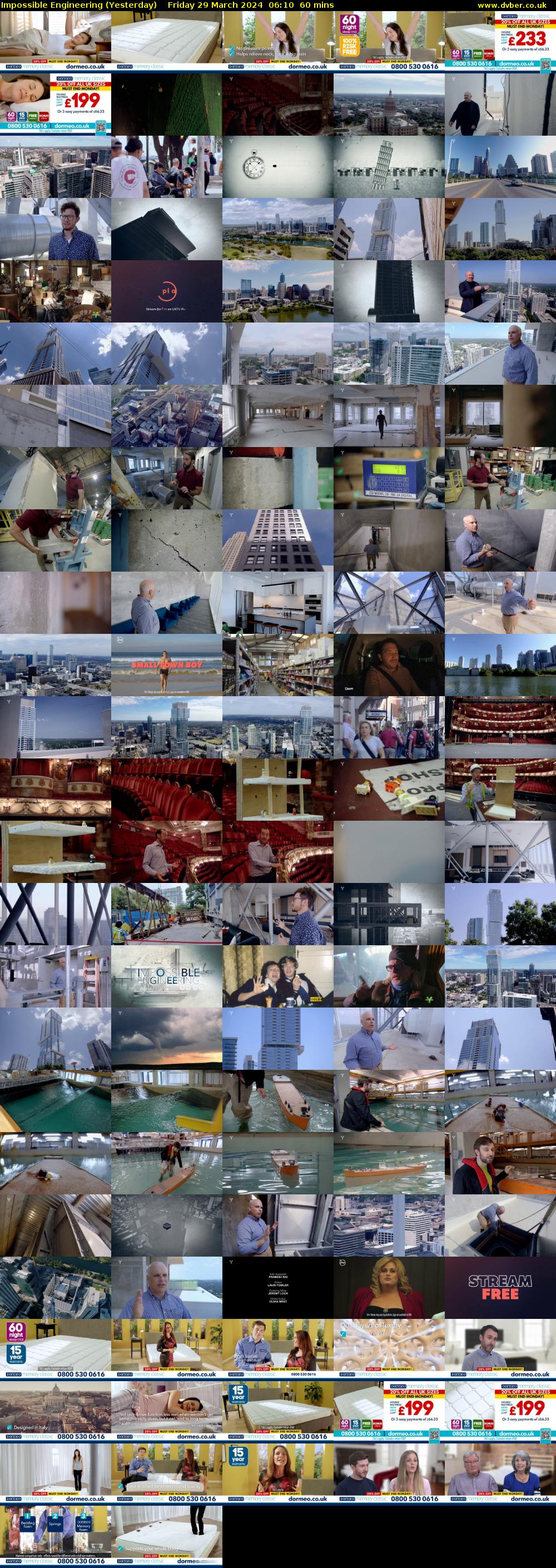 Impossible Engineering (Yesterday) Friday 29 March 2024 06:10 - 07:10