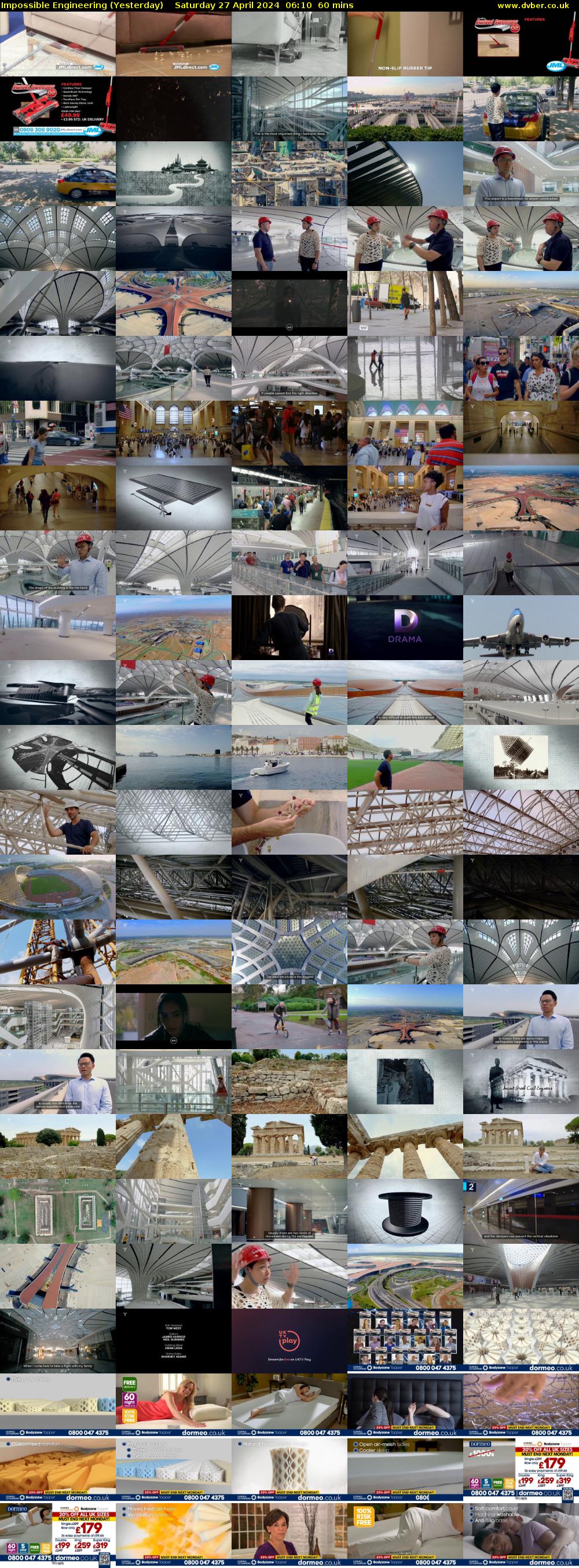 Impossible Engineering (Yesterday) Saturday 27 April 2024 06:10 - 07:10