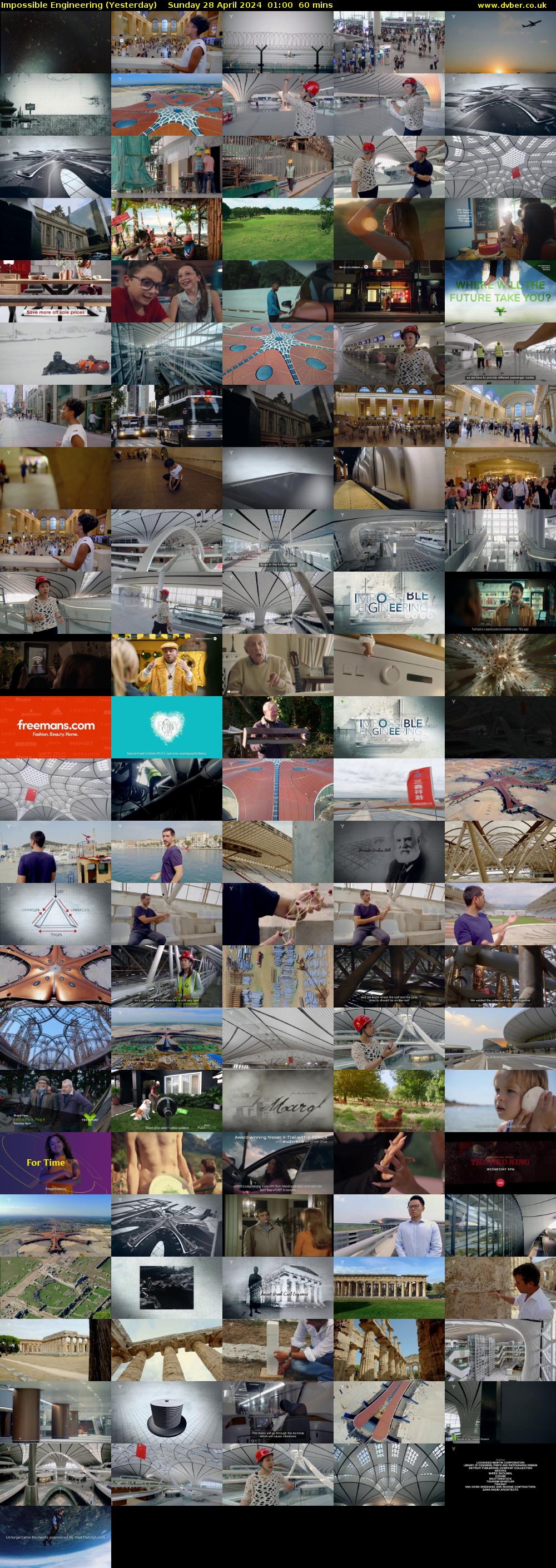 Impossible Engineering (Yesterday) Sunday 28 April 2024 01:00 - 02:00