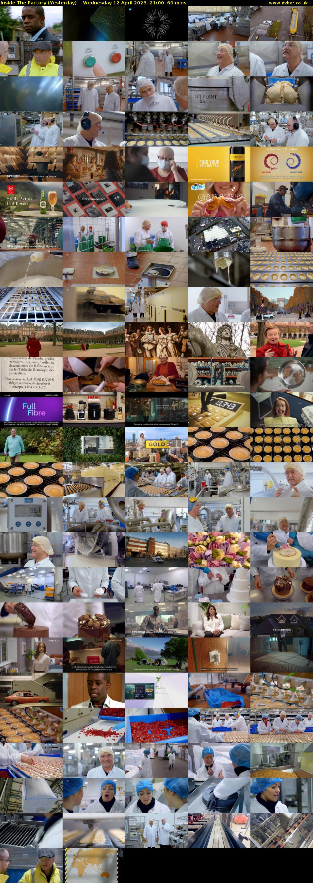 Inside The Factory (Yesterday) Wednesday 12 April 2023 21:00 - 22:00