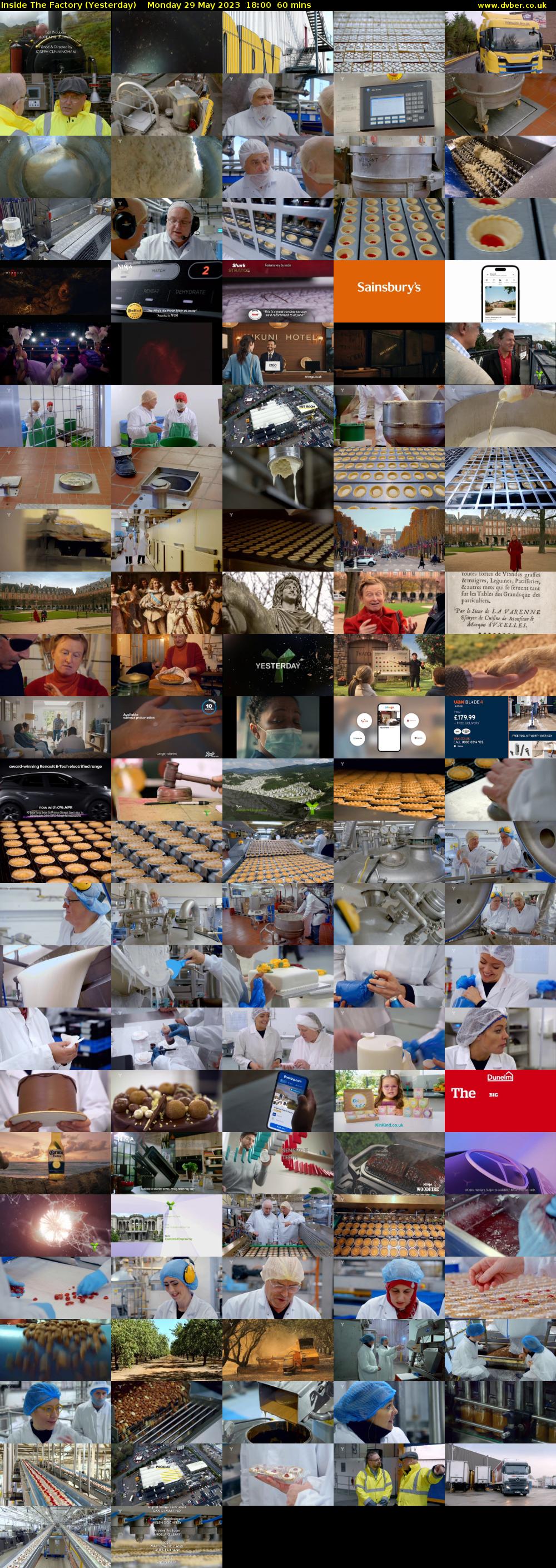 Inside The Factory (Yesterday) Monday 29 May 2023 18:00 - 19:00
