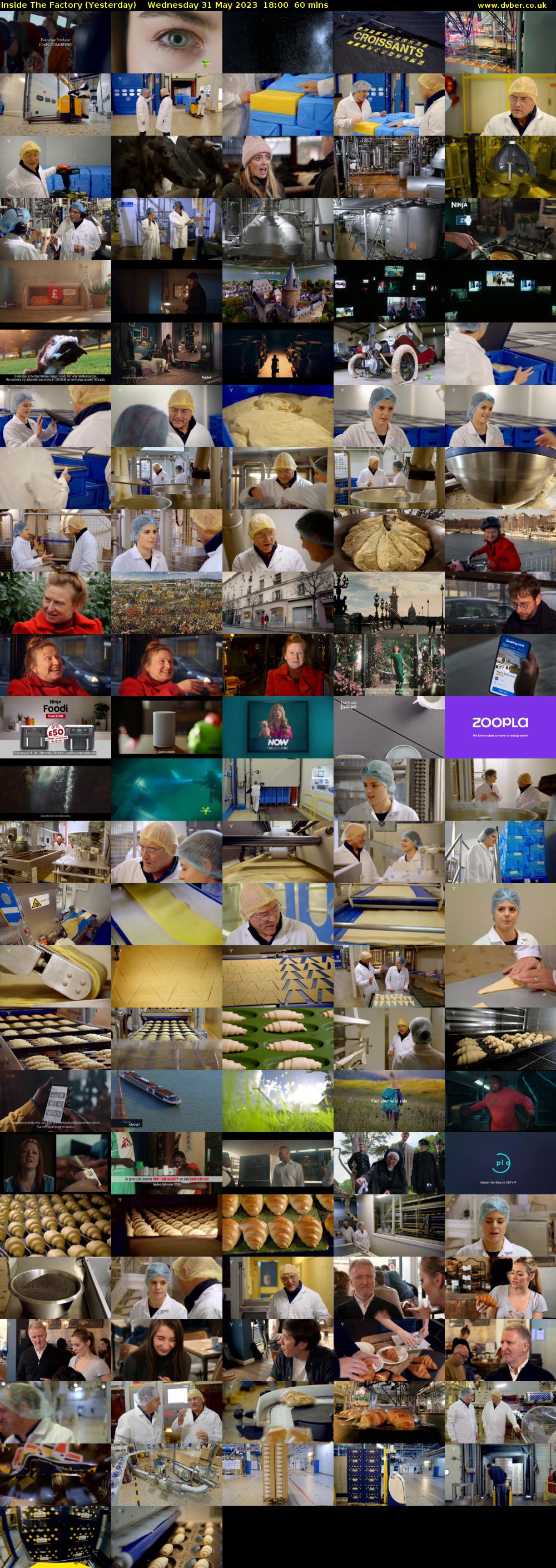 Inside The Factory (Yesterday) Wednesday 31 May 2023 18:00 - 19:00
