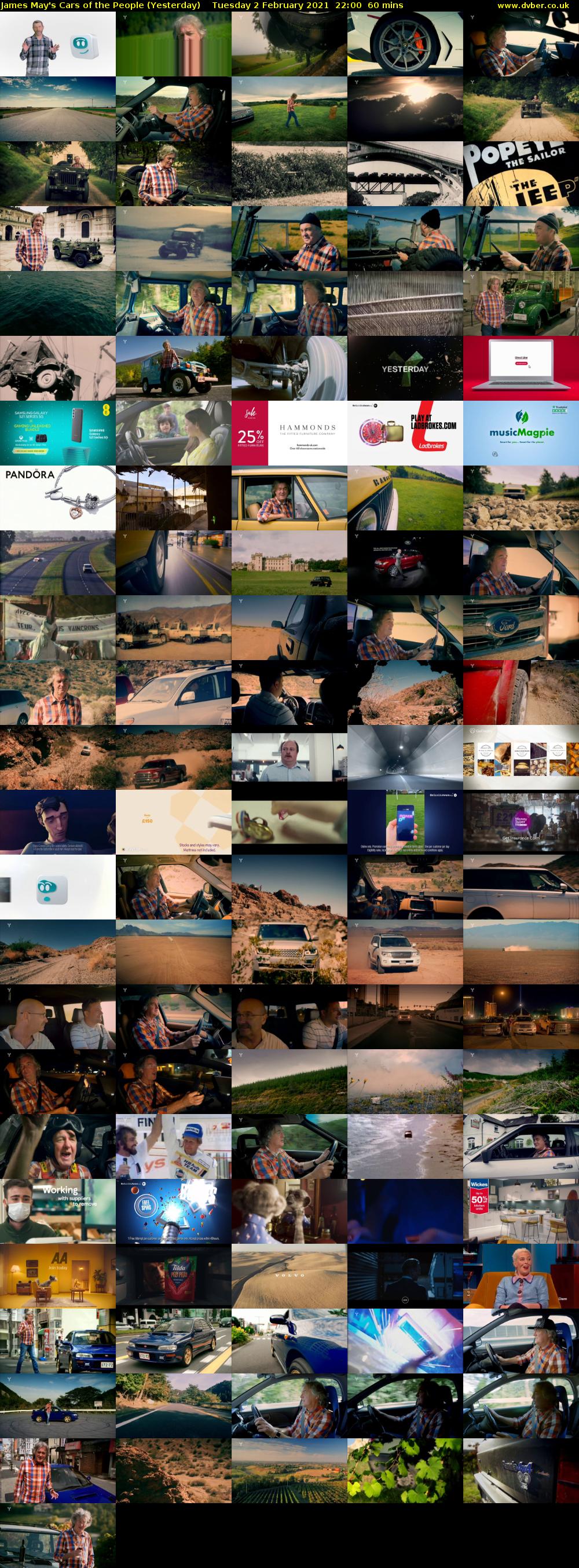 James May's Cars of the People (Yesterday) Tuesday 2 February 2021 22:00 - 23:00