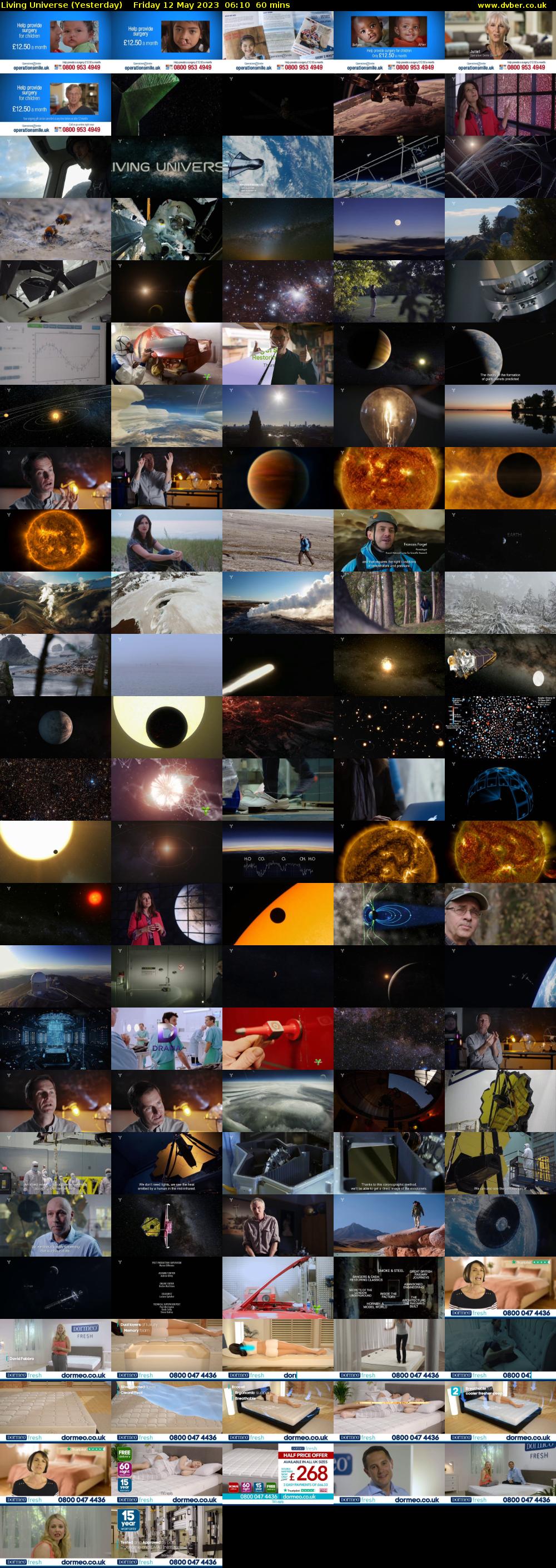 Living Universe (Yesterday) Friday 12 May 2023 06:10 - 07:10