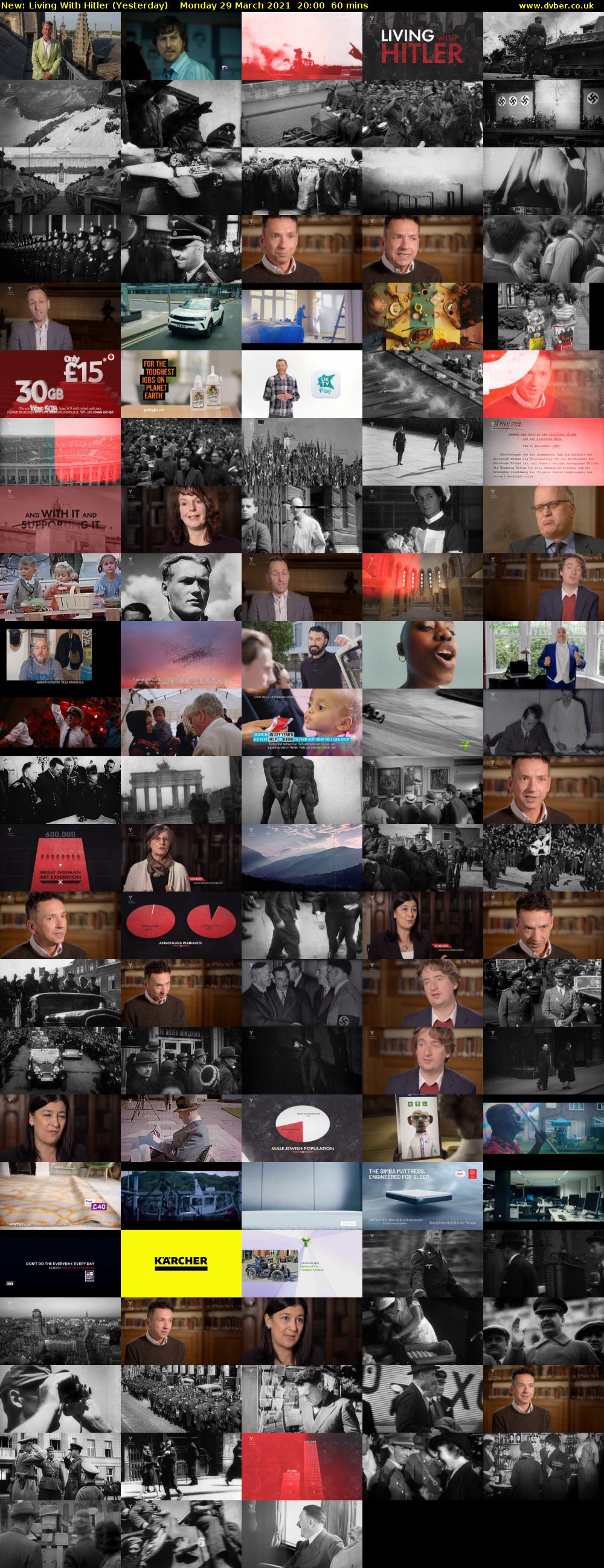 Living With Hitler (Yesterday) Monday 29 March 2021 20:00 - 21:00