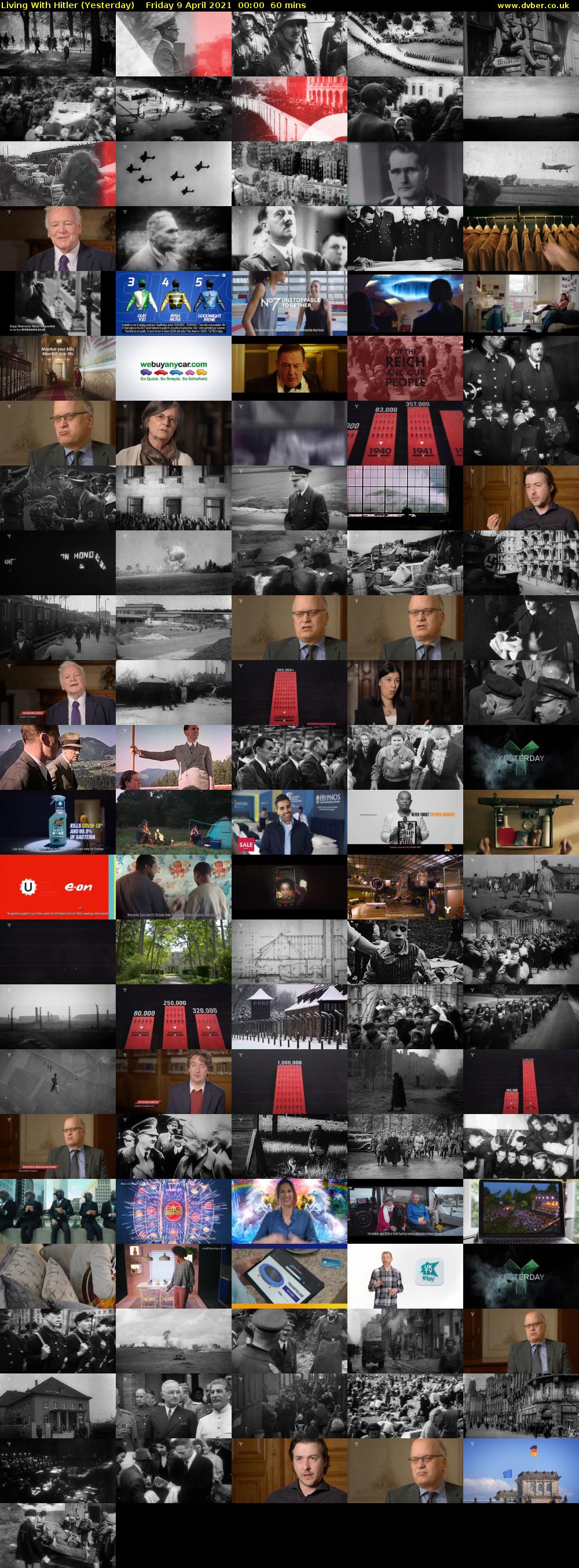 Living With Hitler (Yesterday) Friday 9 April 2021 00:00 - 01:00