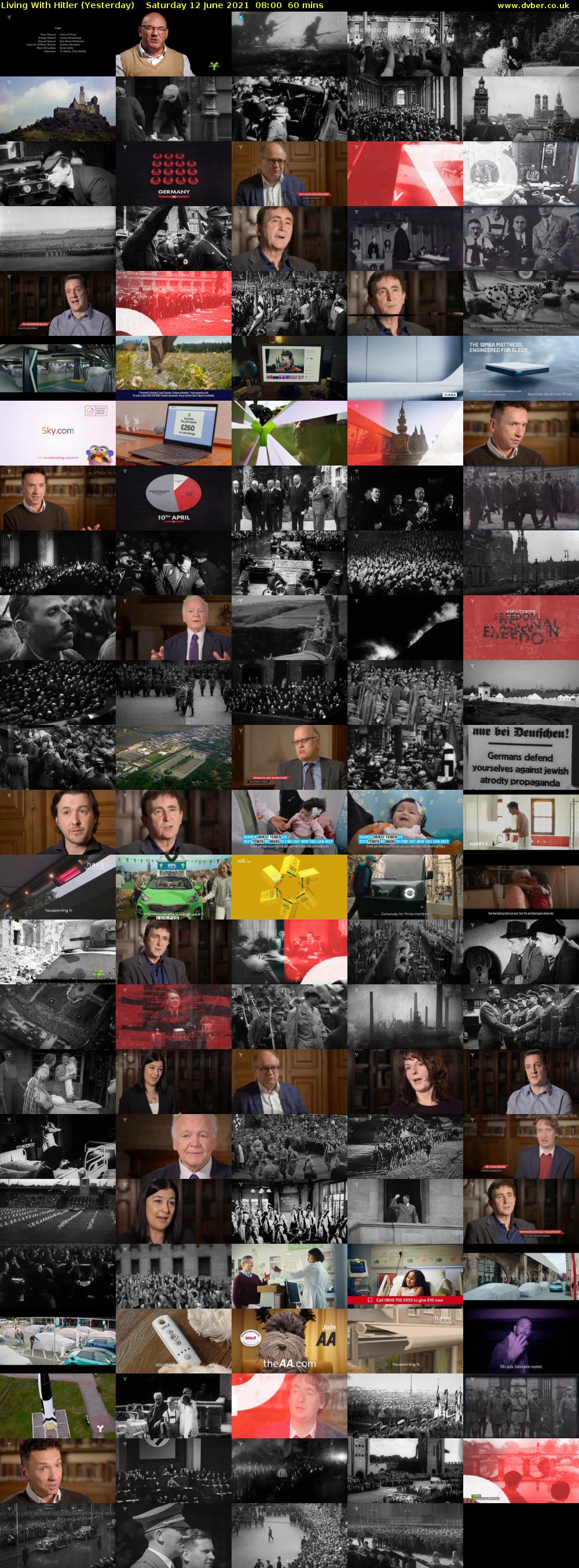 Living With Hitler (Yesterday) Saturday 12 June 2021 08:00 - 09:00
