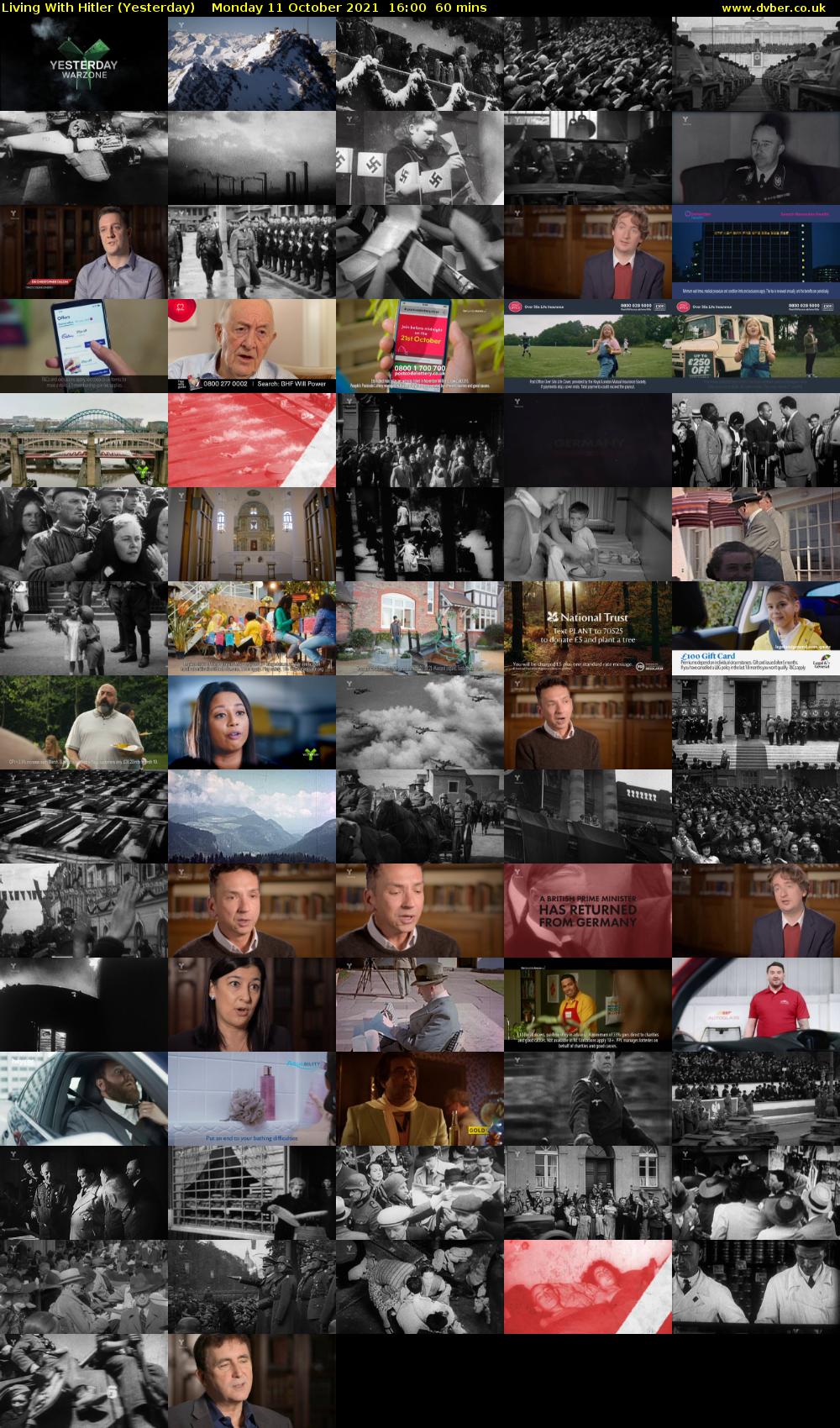 Living With Hitler (Yesterday) Monday 11 October 2021 16:00 - 17:00