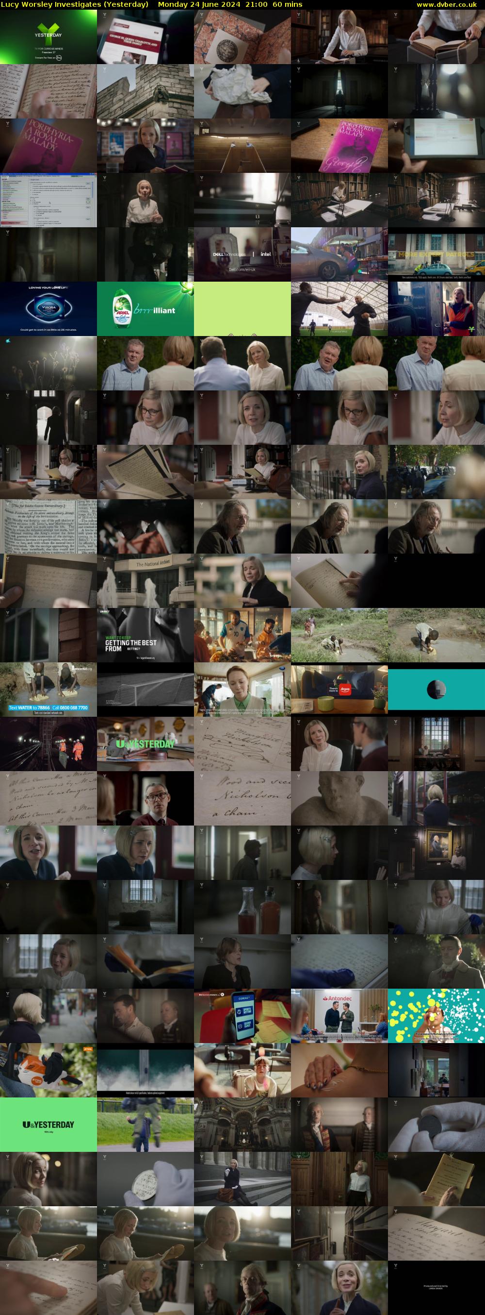 Lucy Worsley Investigates (Yesterday) Monday 24 June 2024 21:00 - 22:00