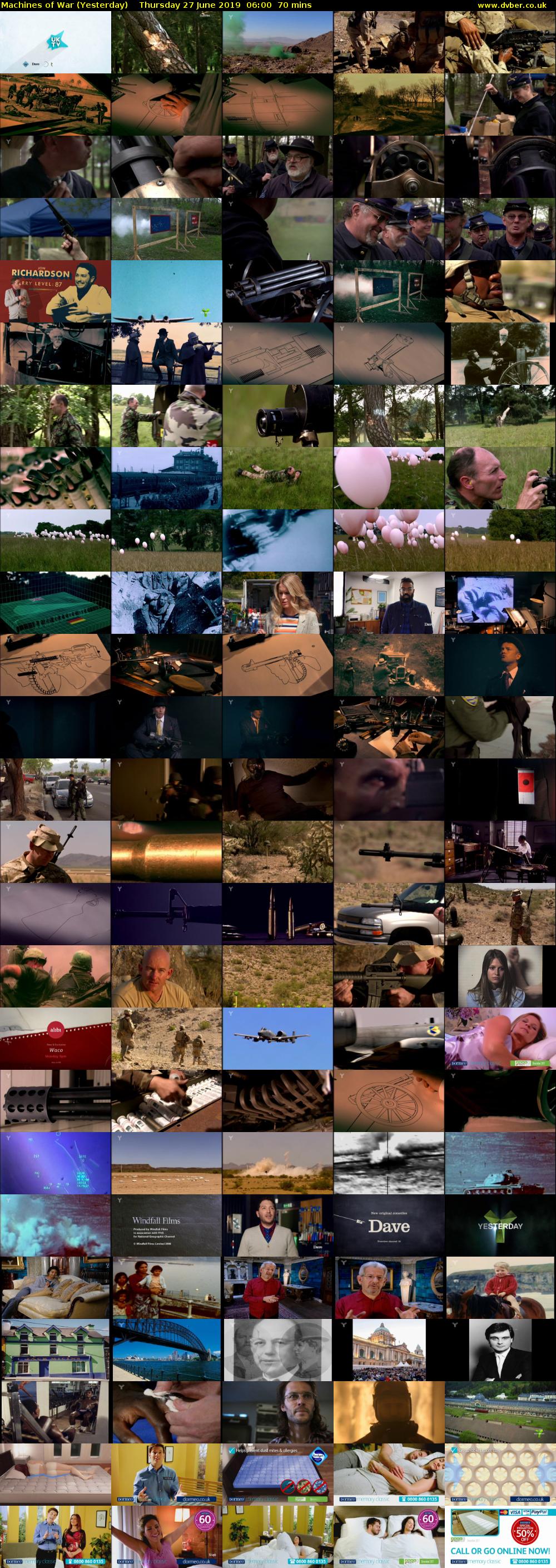 Machines of War (Yesterday) Thursday 27 June 2019 06:00 - 07:10