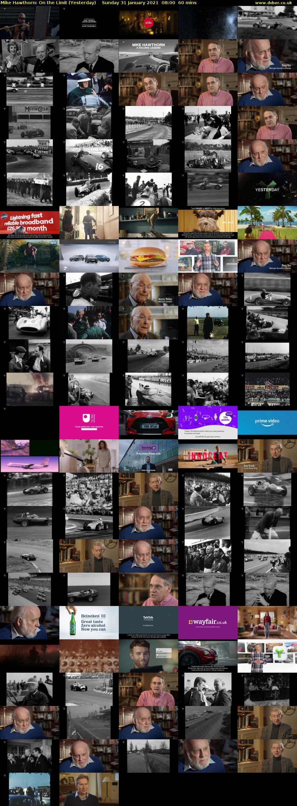 Mike Hawthorn: On the Limit (Yesterday) Sunday 31 January 2021 08:00 - 09:00