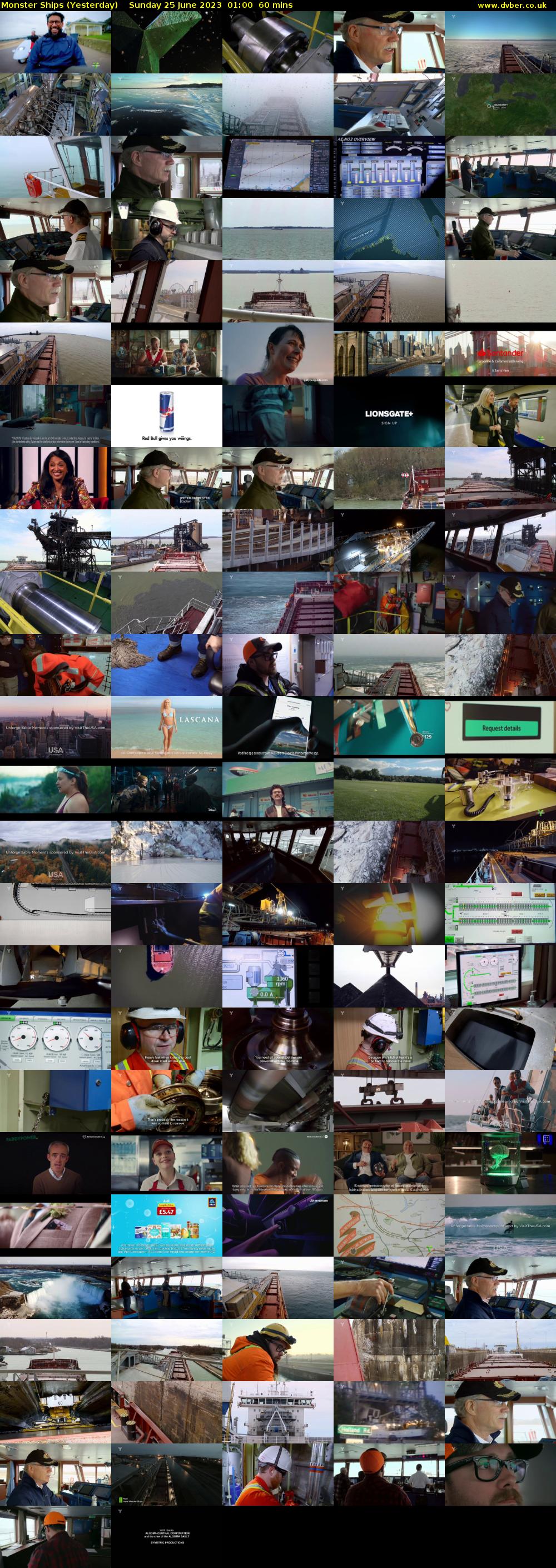 Monster Ships (Yesterday) Sunday 25 June 2023 01:00 - 02:00