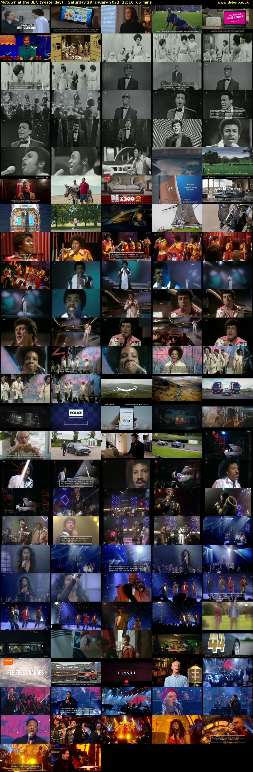 Motown at the BBC (Yesterday) Saturday 29 January 2022 22:10 - 23:15