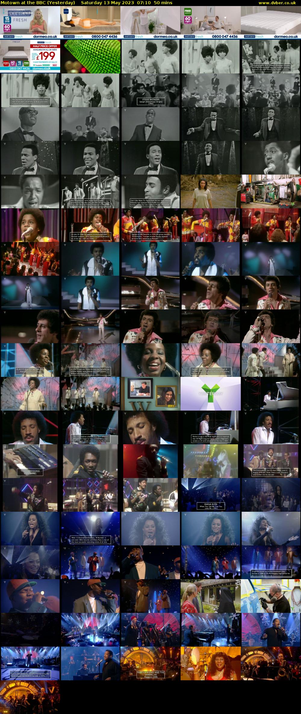 Motown at the BBC (Yesterday) Saturday 13 May 2023 07:10 - 08:00