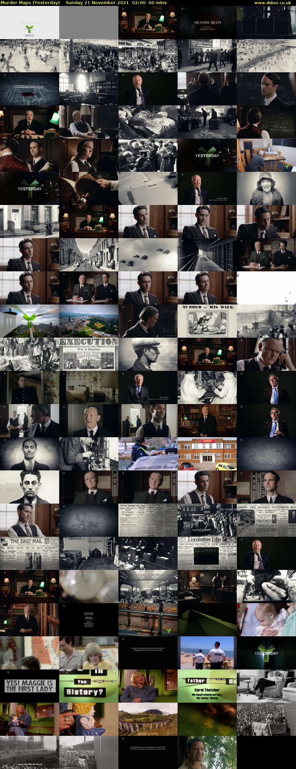 Murder Maps (Yesterday) Sunday 21 November 2021 02:00 - 03:00