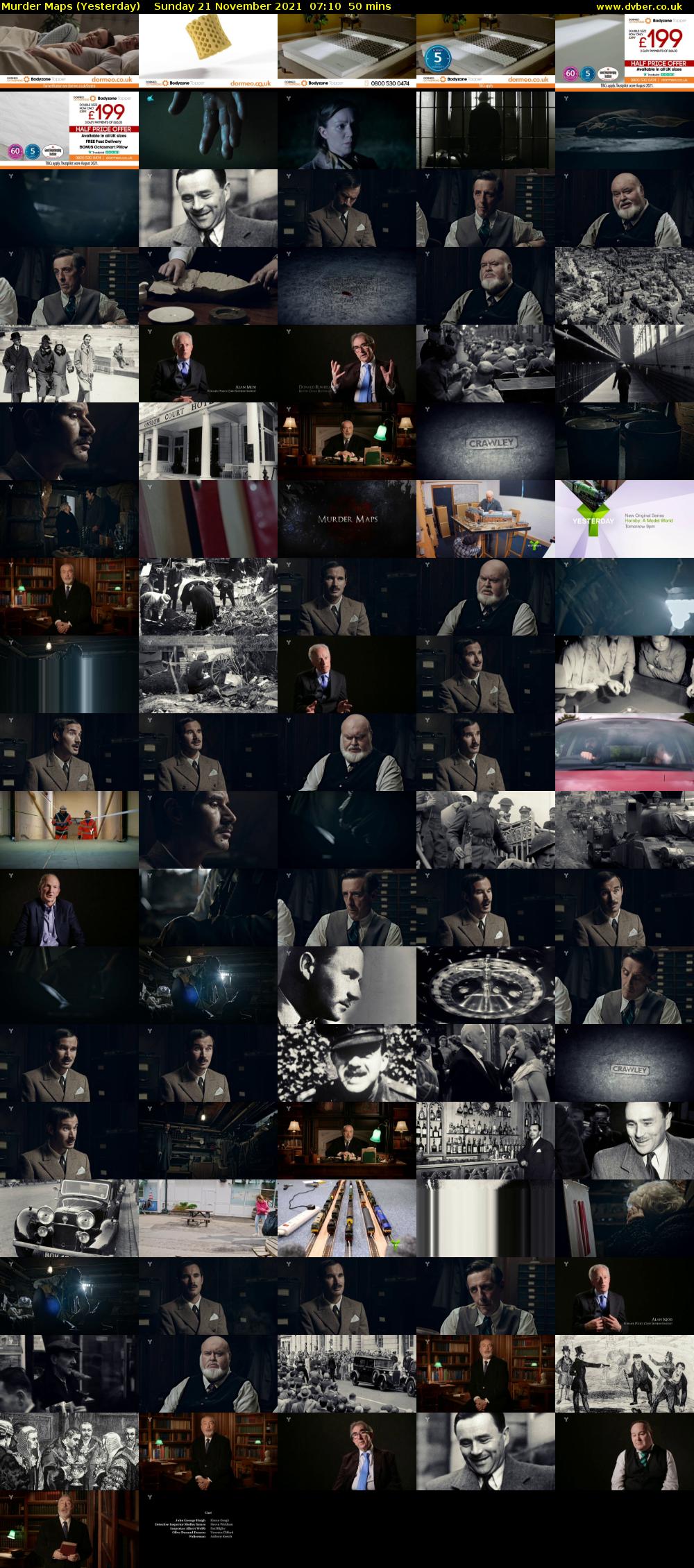 Murder Maps (Yesterday) Sunday 21 November 2021 07:10 - 08:00