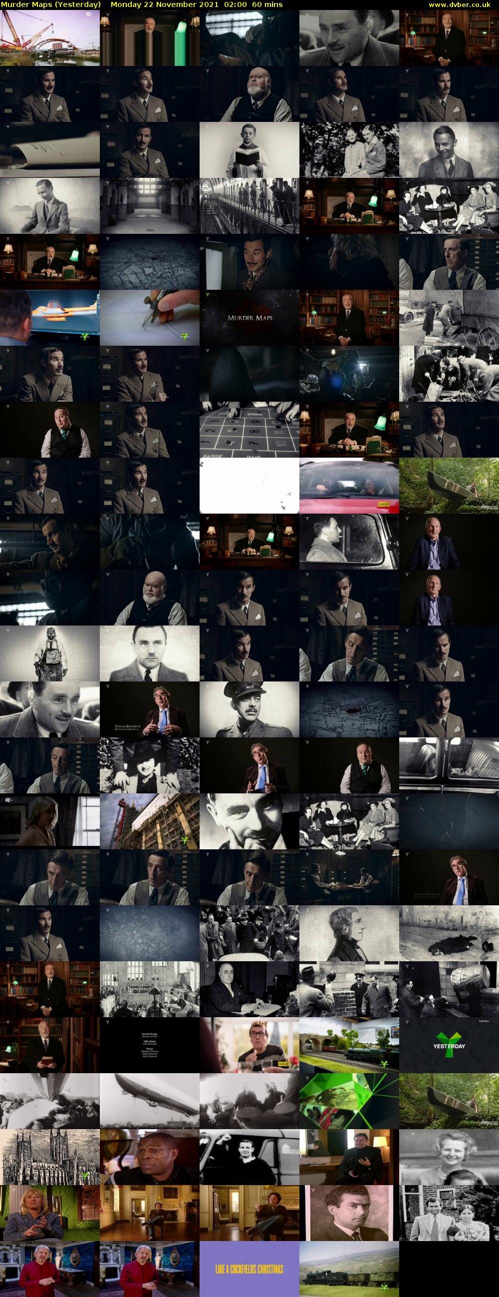 Murder Maps (Yesterday) Monday 22 November 2021 02:00 - 03:00