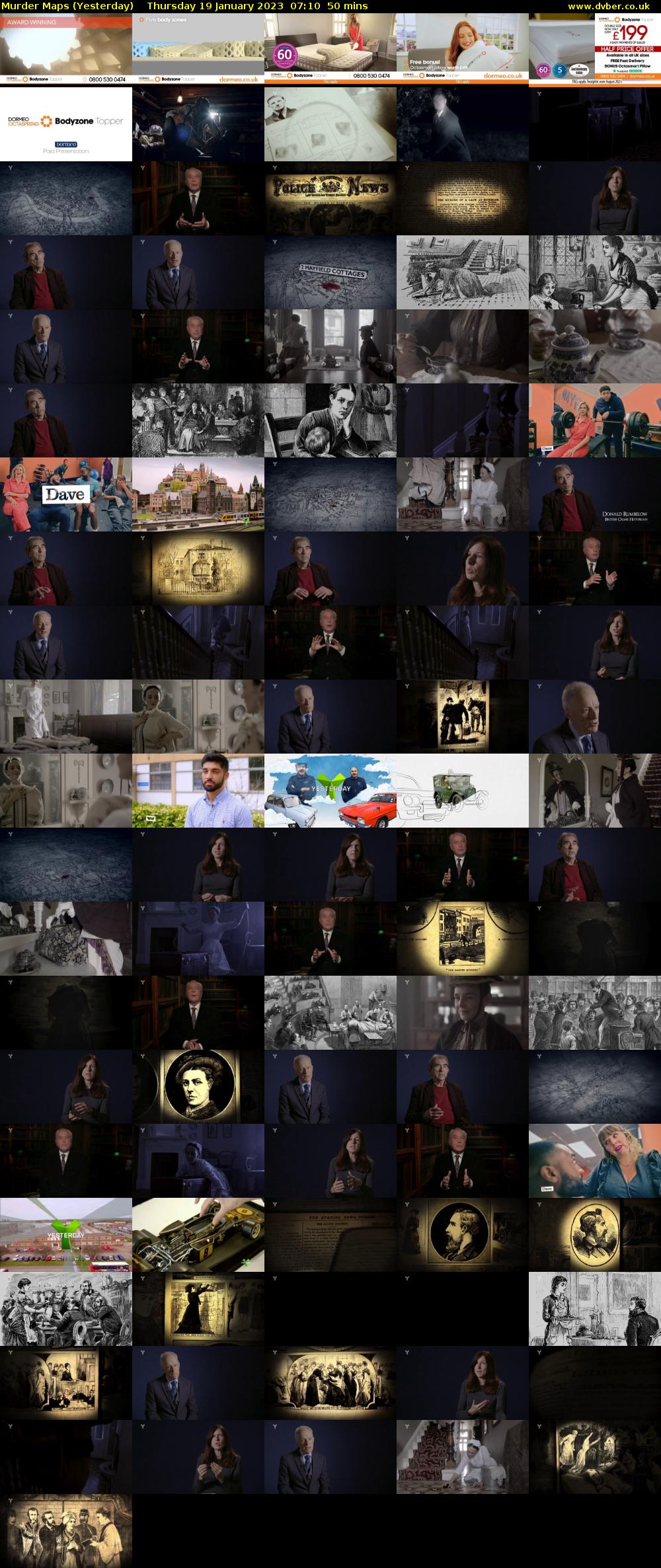 Murder Maps (Yesterday) Thursday 19 January 2023 07:10 - 08:00