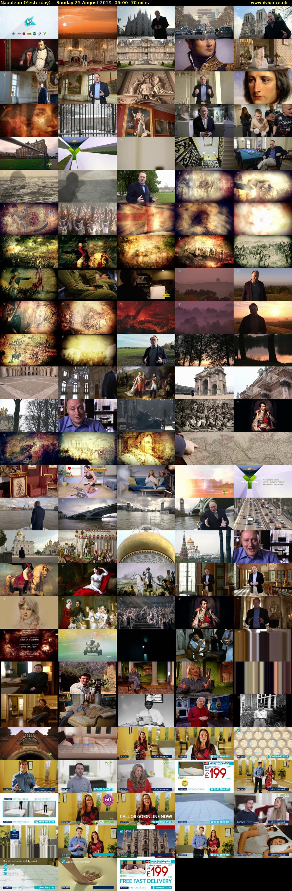 Napoleon (Yesterday) Sunday 25 August 2019 06:00 - 07:10