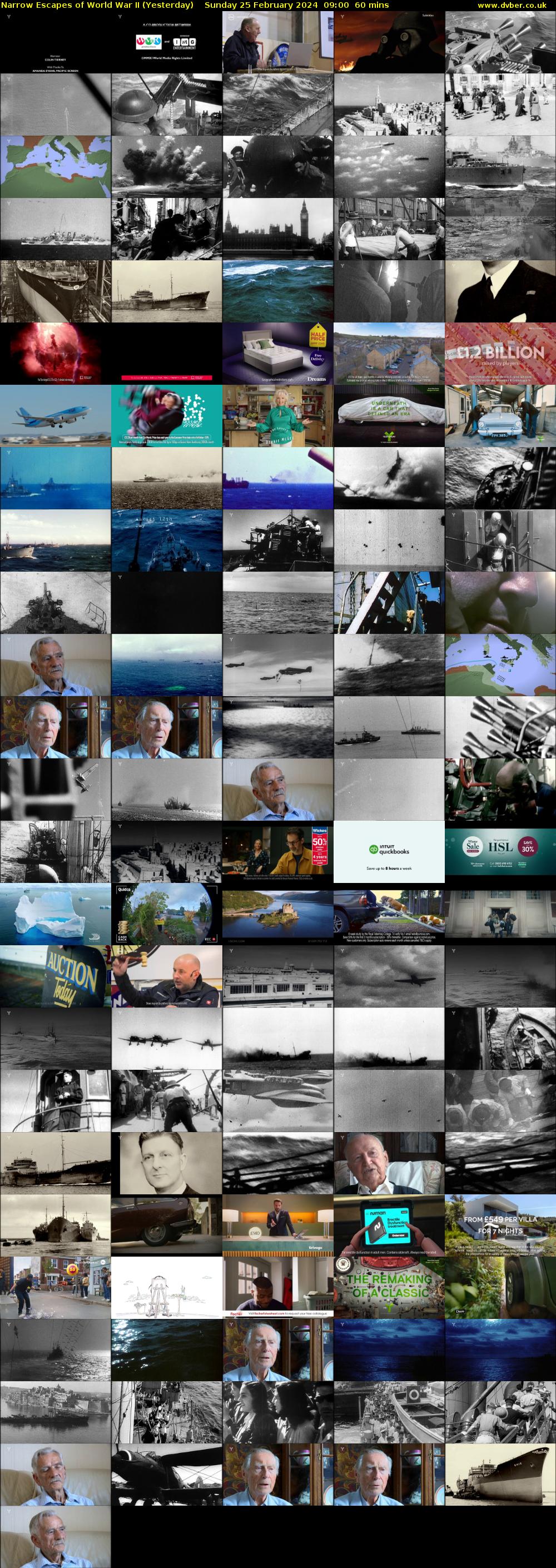 Narrow Escapes of World War II (Yesterday) Sunday 25 February 2024 09:00 - 10:00