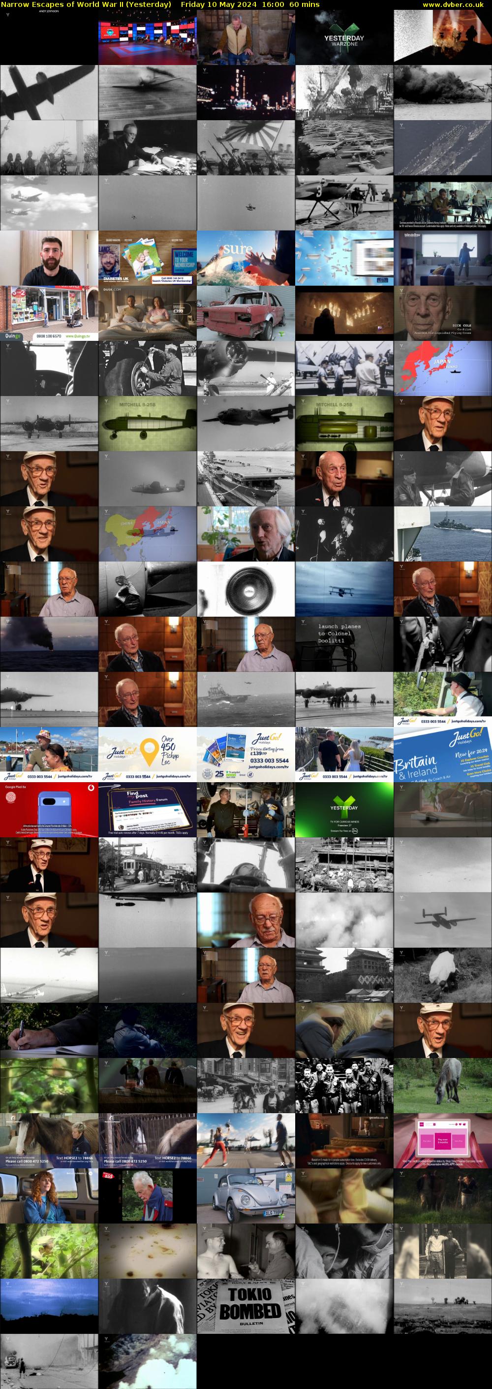 Narrow Escapes of World War II (Yesterday) Friday 10 May 2024 16:00 - 17:00