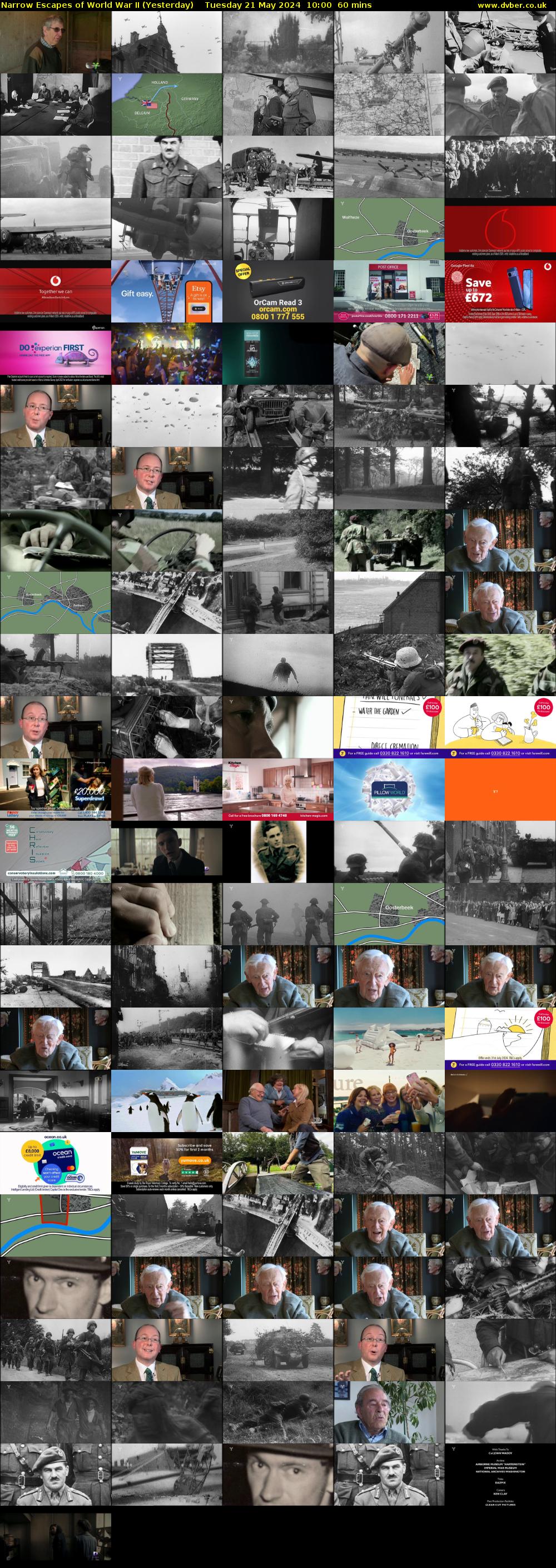 Narrow Escapes of World War II (Yesterday) Tuesday 21 May 2024 10:00 - 11:00