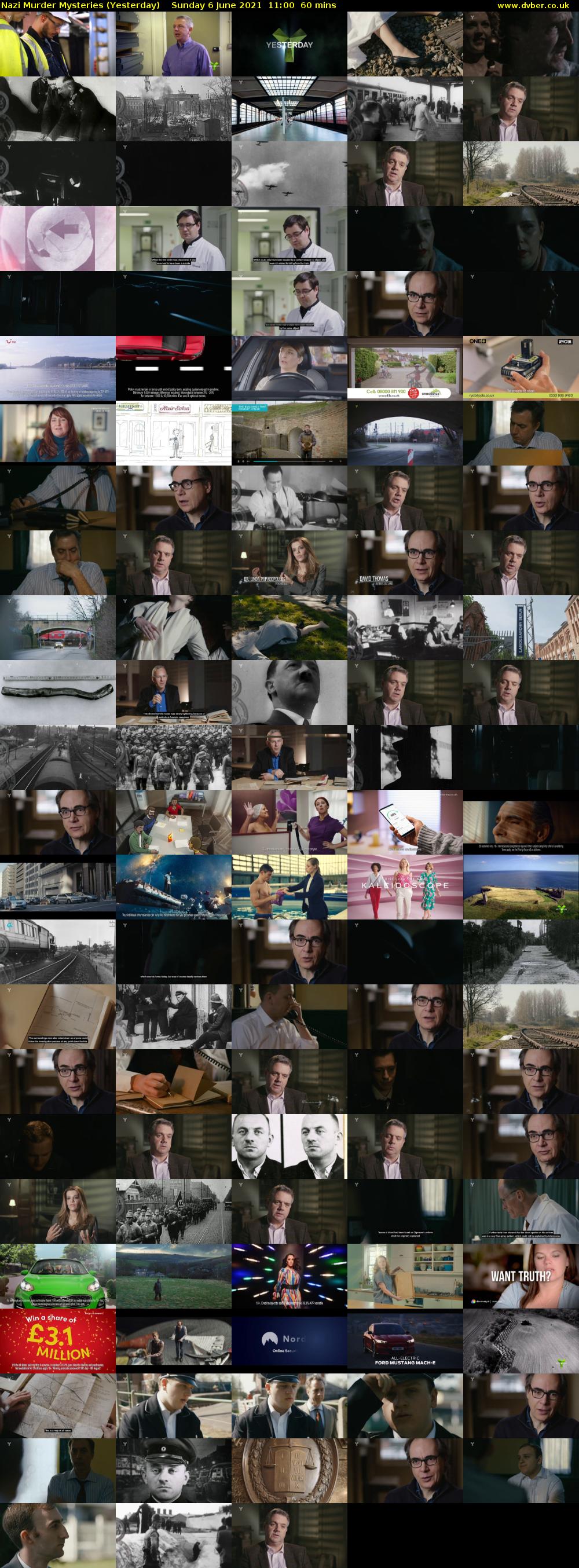 Nazi Murder Mysteries (Yesterday) Sunday 6 June 2021 11:00 - 12:00