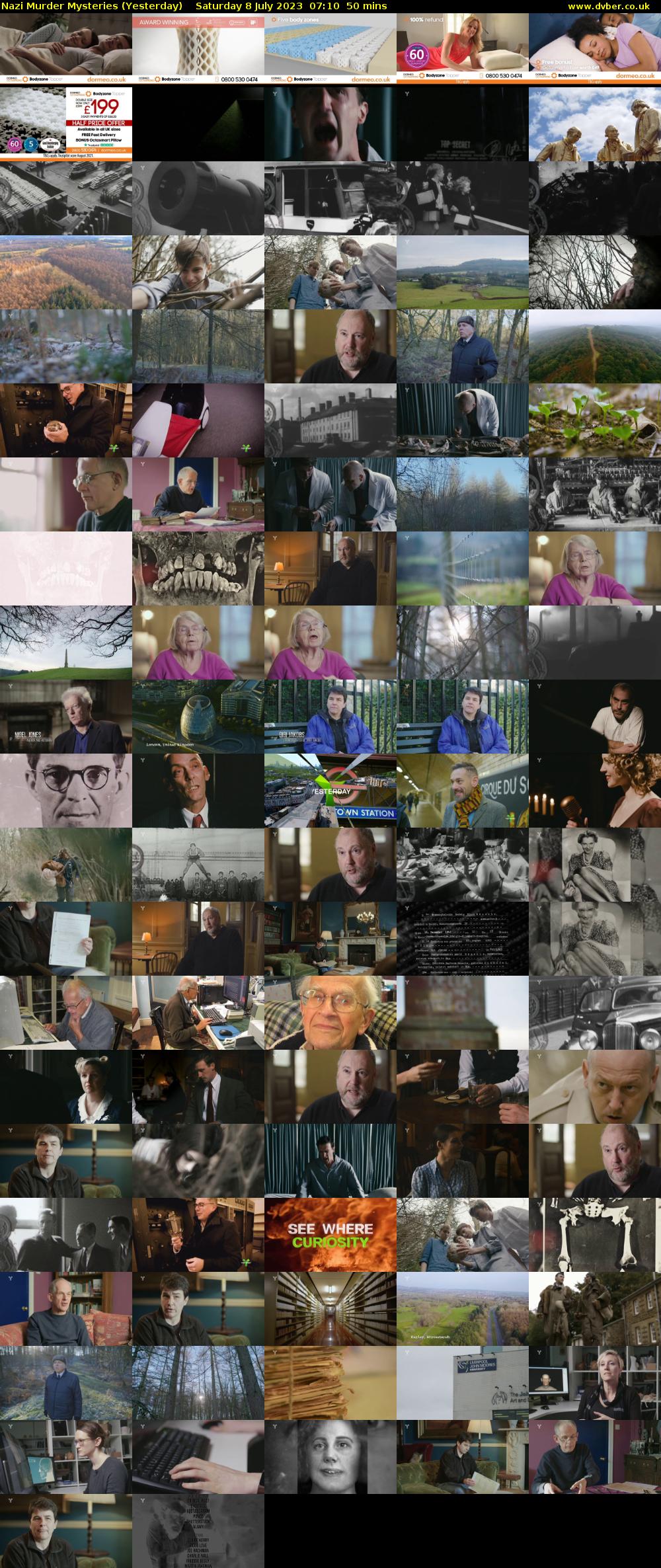 Nazi Murder Mysteries (Yesterday) Saturday 8 July 2023 07:10 - 08:00