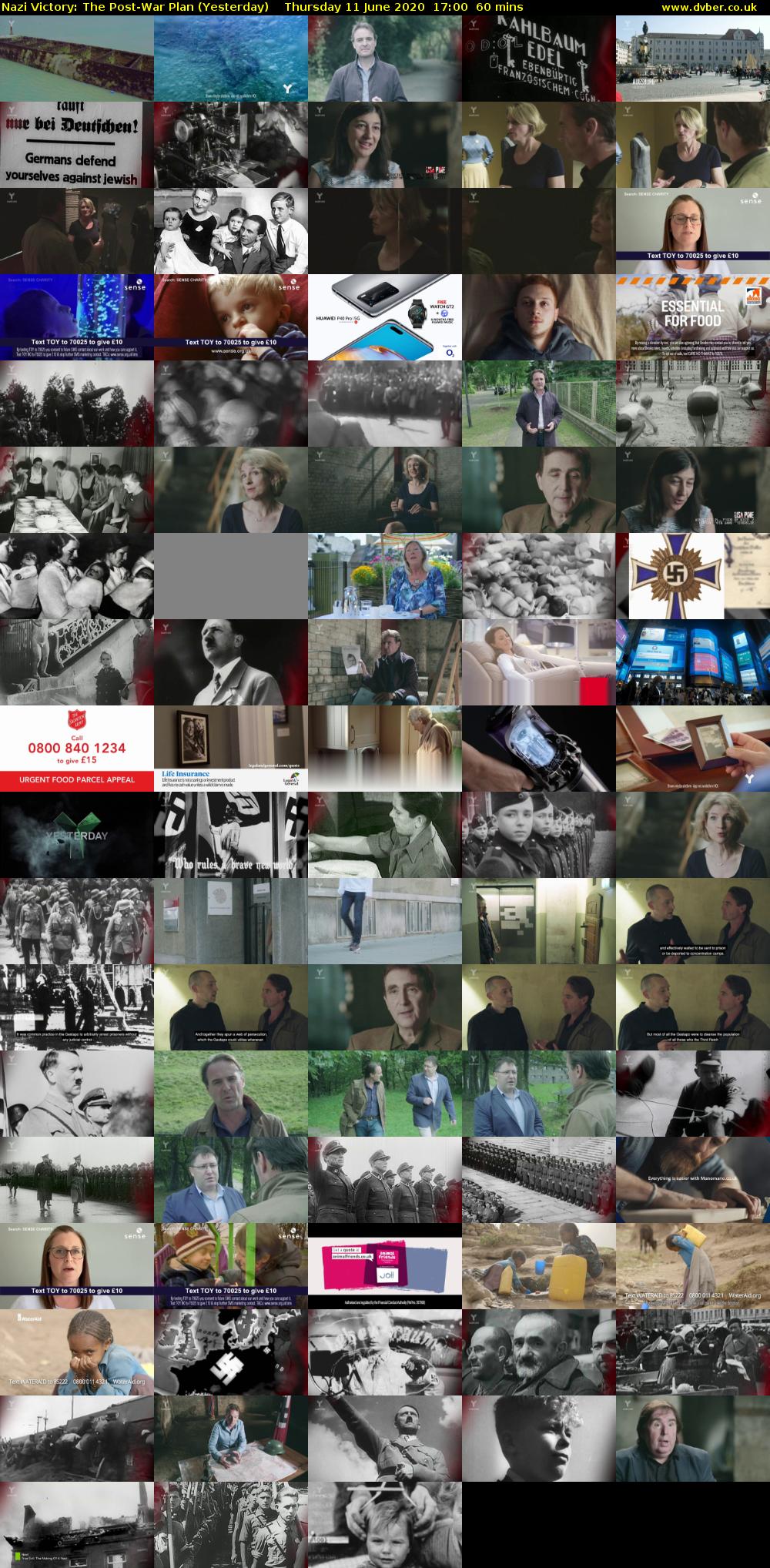 Nazi Victory: The Post-War Plan (Yesterday) Thursday 11 June 2020 17:00 - 18:00