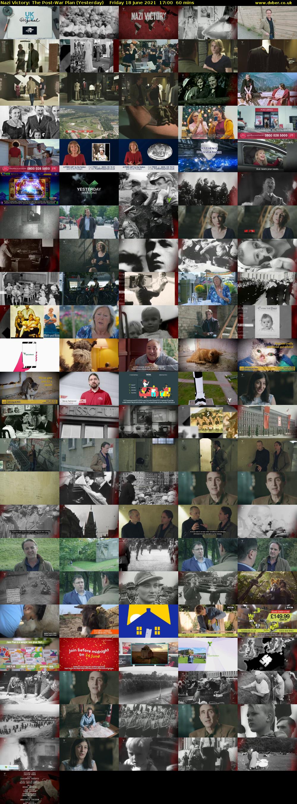 Nazi Victory: The Post-War Plan (Yesterday) Friday 18 June 2021 17:00 - 18:00